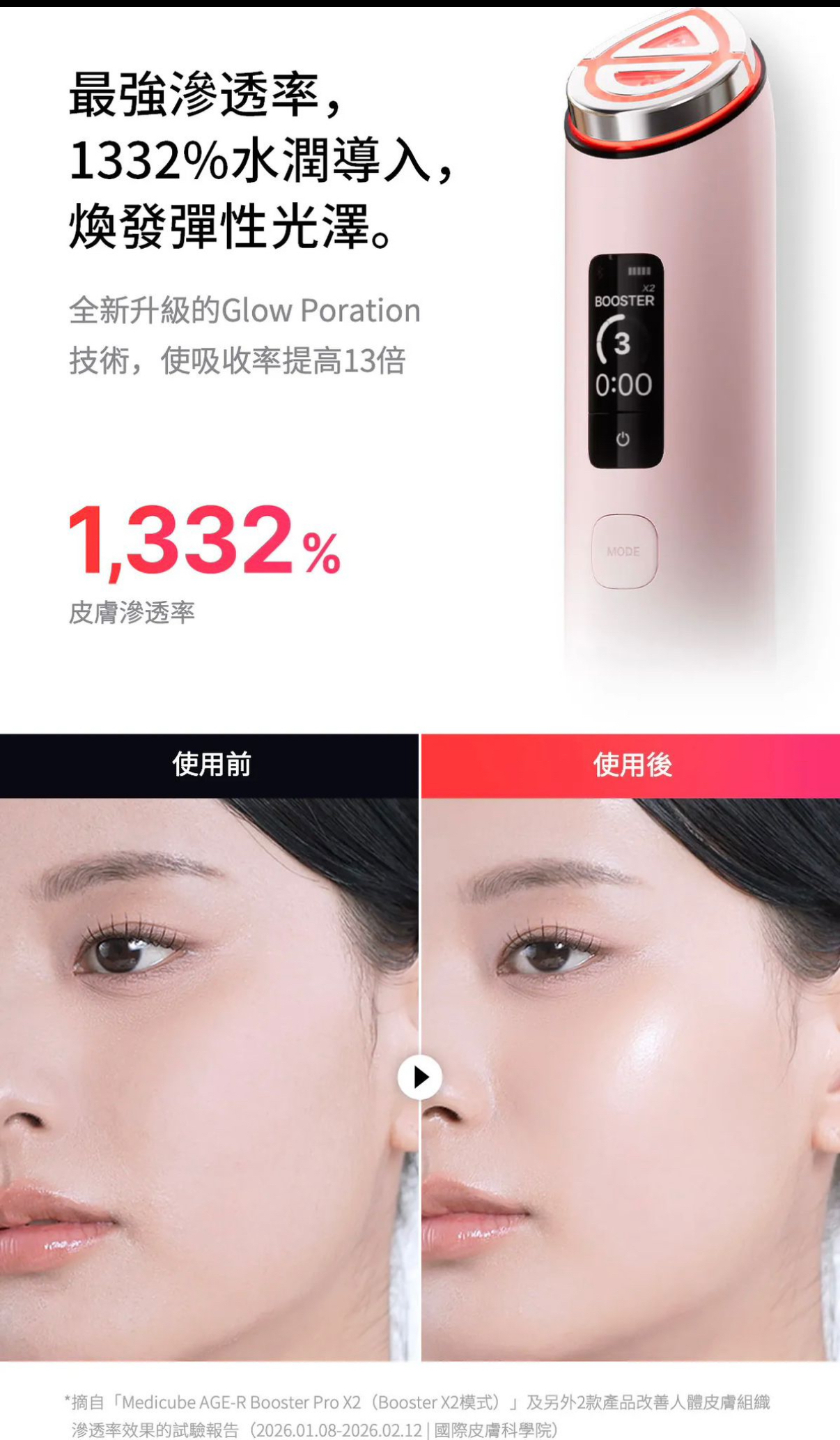 韓國 Medicube [9in1多功能升級] AGE-R Booster Pro X2