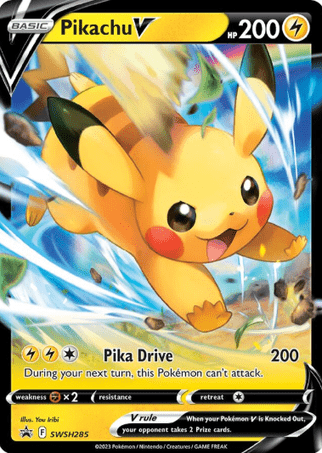Pokemon TCG Sword & Shield Promos - Pikachu V-SWSH285