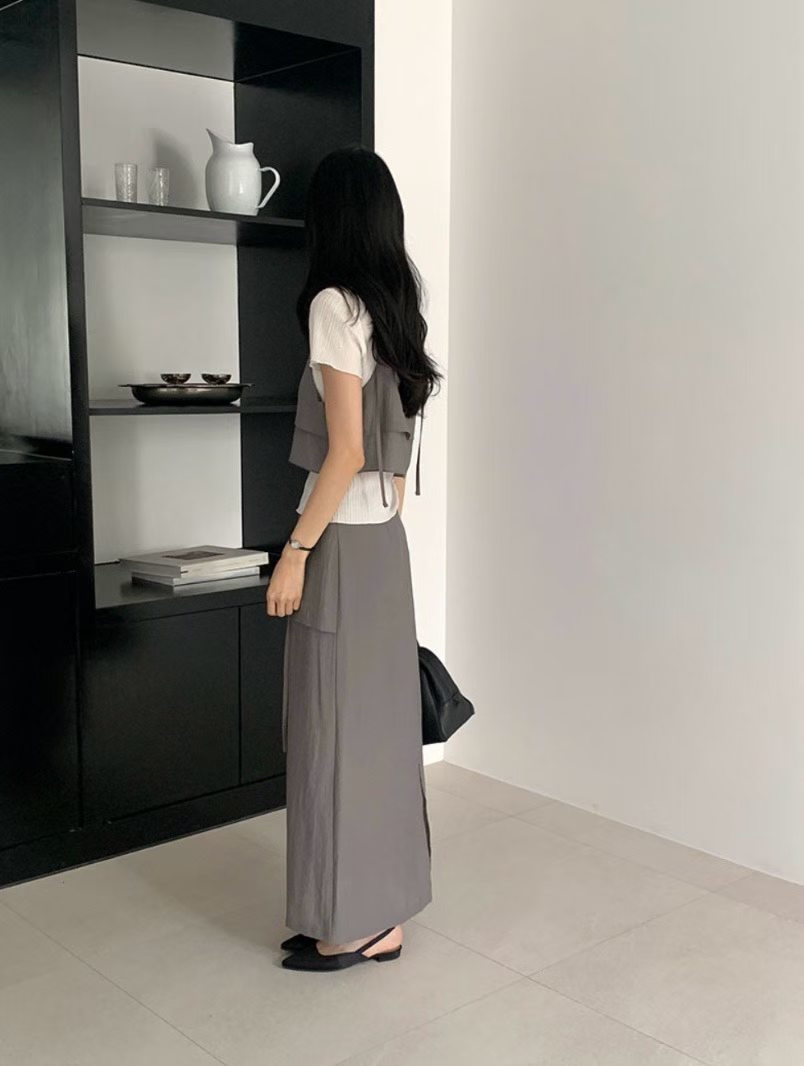 🇰🇷韓國女裝 | sleeveless skirt set