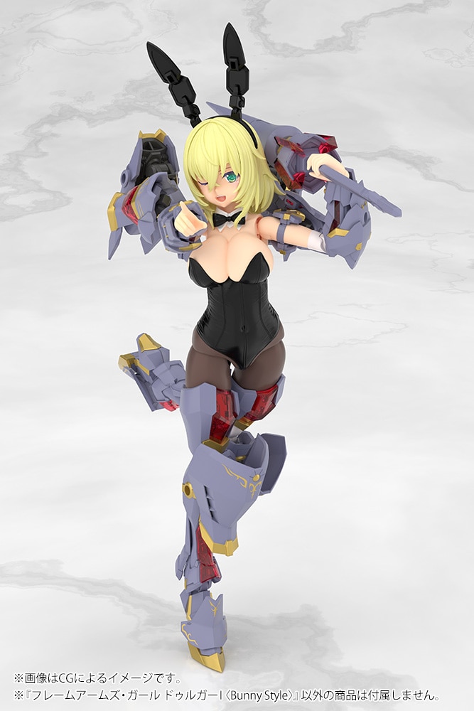 (預訂訂金 $100) (總價 $280) 壽屋 Kotobukiya FRAME ARMS GIRL 杜爾迦 DURGA I (Bunny Style) 模型 (KO08187) (行版)