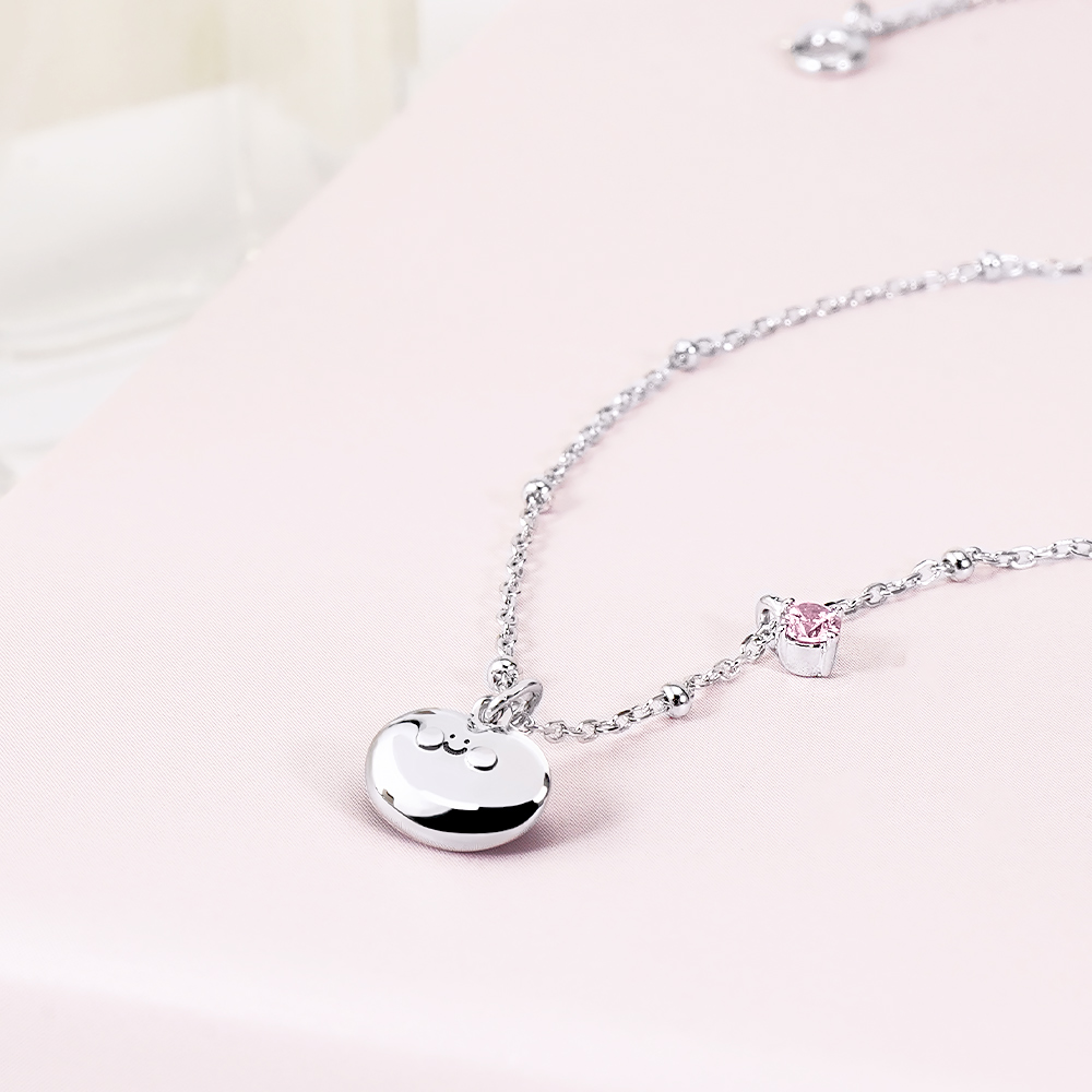 📦訂購 台灣限定 STORY 故事銀飾 Little Heart經典系列 小心臟晶鑽純銀頸鏈