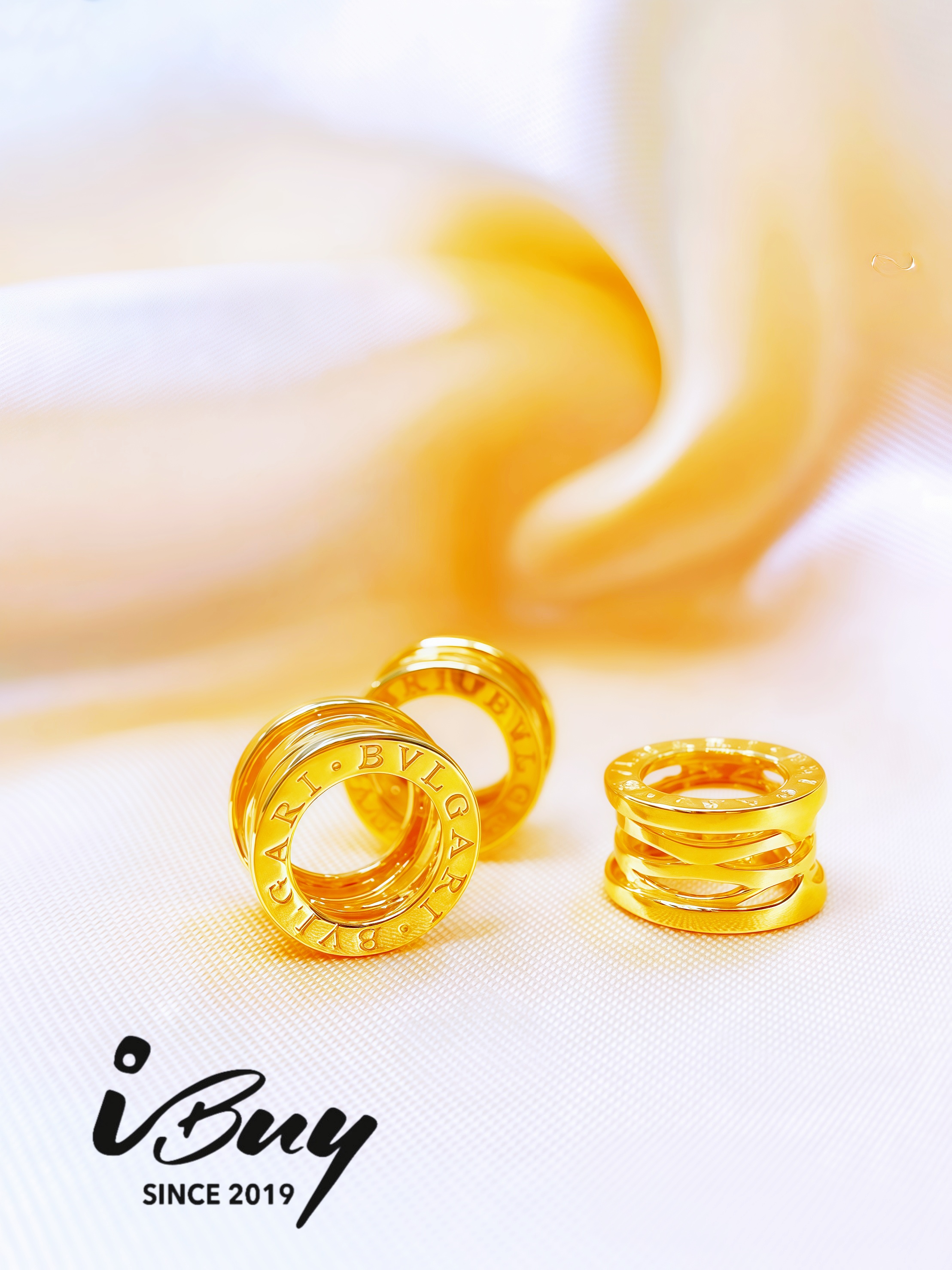 916 GOLD BVLGARI BEAD 916 金 宝格丽串咀