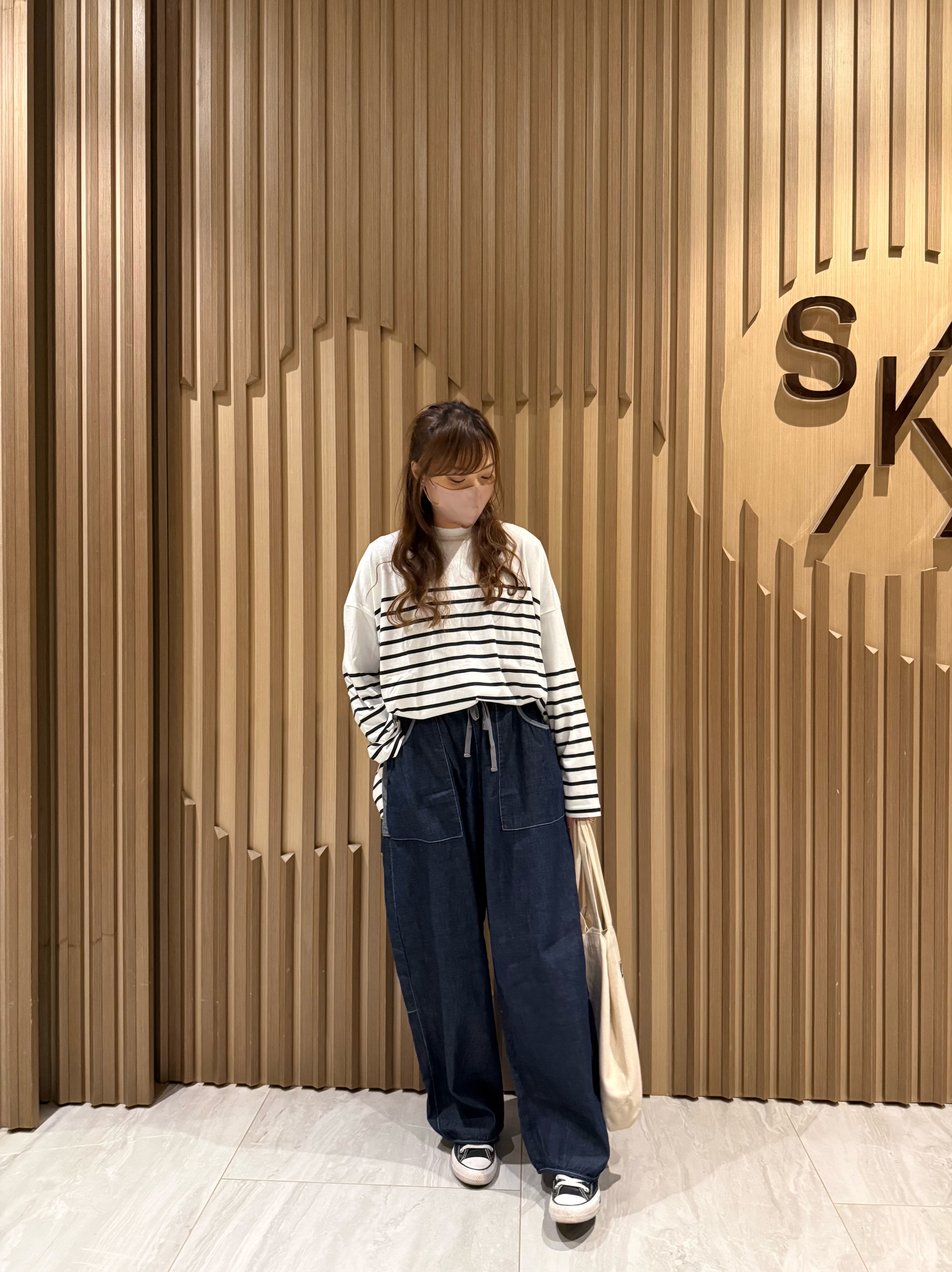 日系拼色橫間𝐭𝐨𝐩