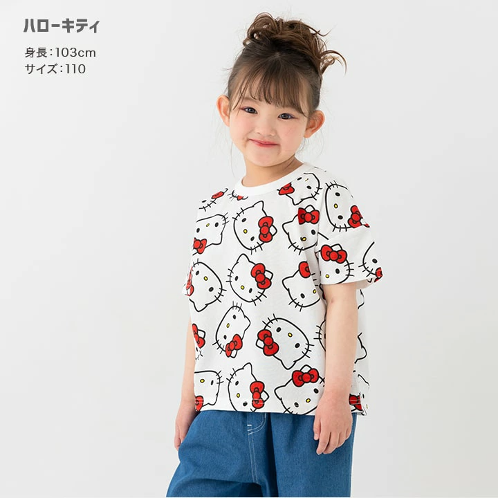 🆕【⭐訂購⭐】 🇯🇵日本直送 🌀 #Sanrio 全身圖案短袖 tee🌀 [PLCA-0032] [260425]