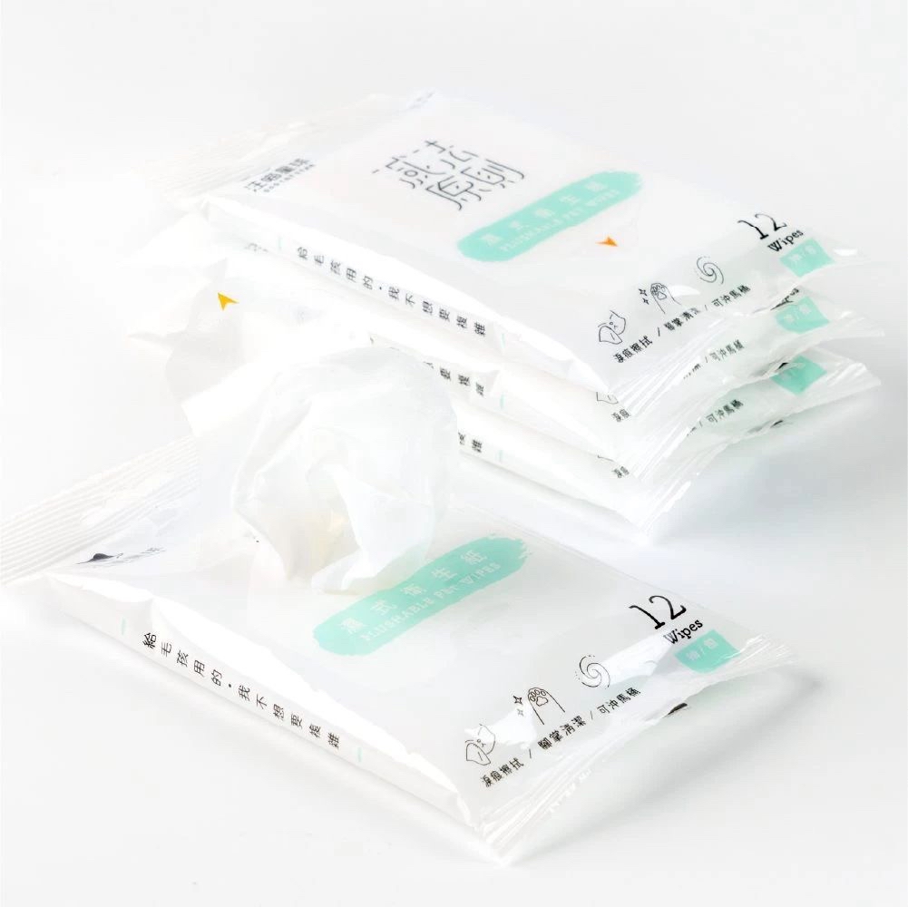 汪喵星球-汪喵濕式衛生紙｜12 抽（一套12包）