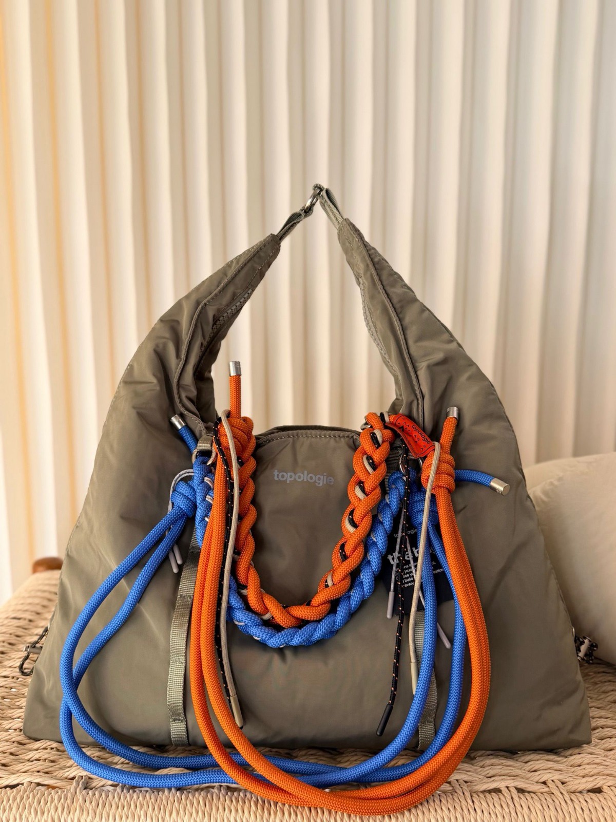 限時包郵。TOP~4款功能袋 耐磨尼龍布料+復古編織繩肩帶