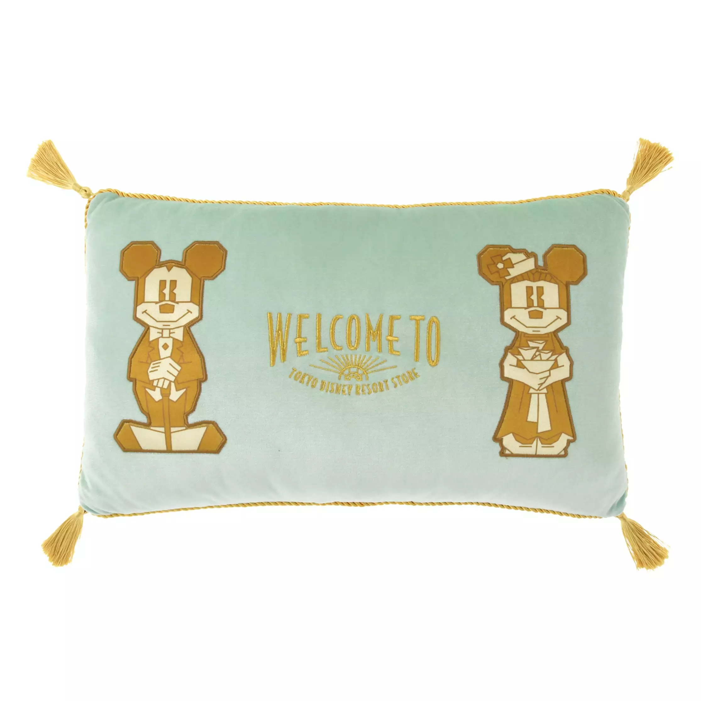 🌸 【預訂】Mickey & Minnie Cushion - Tokyo Disney Resort Store's Renewal Opening 1st