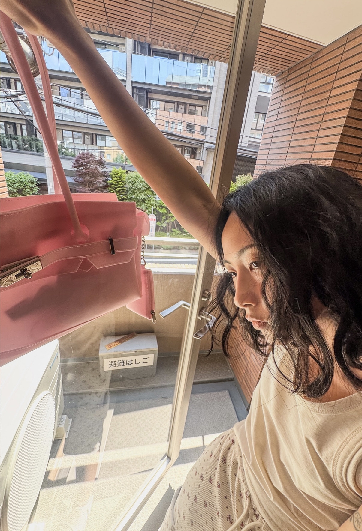 DEINET JELLY TWO-WAY BAG IN PINK