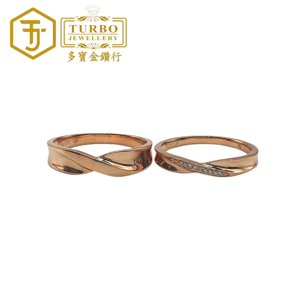 TURBO [750RG] Destiny Rose Gold Ring 缘系红金戒指