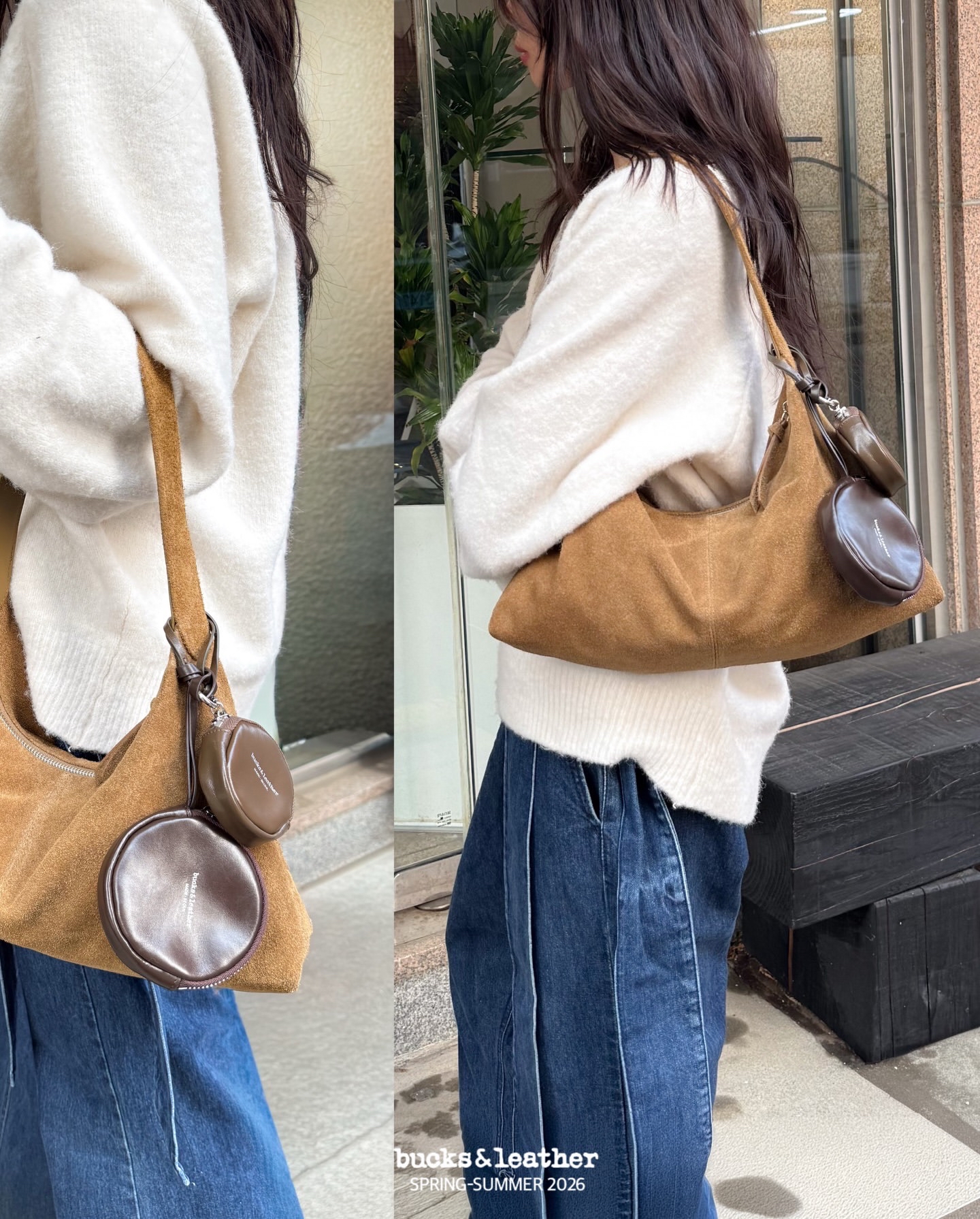 【莫奈風】 預訂_Mone Bag (L) By Bucks & leather