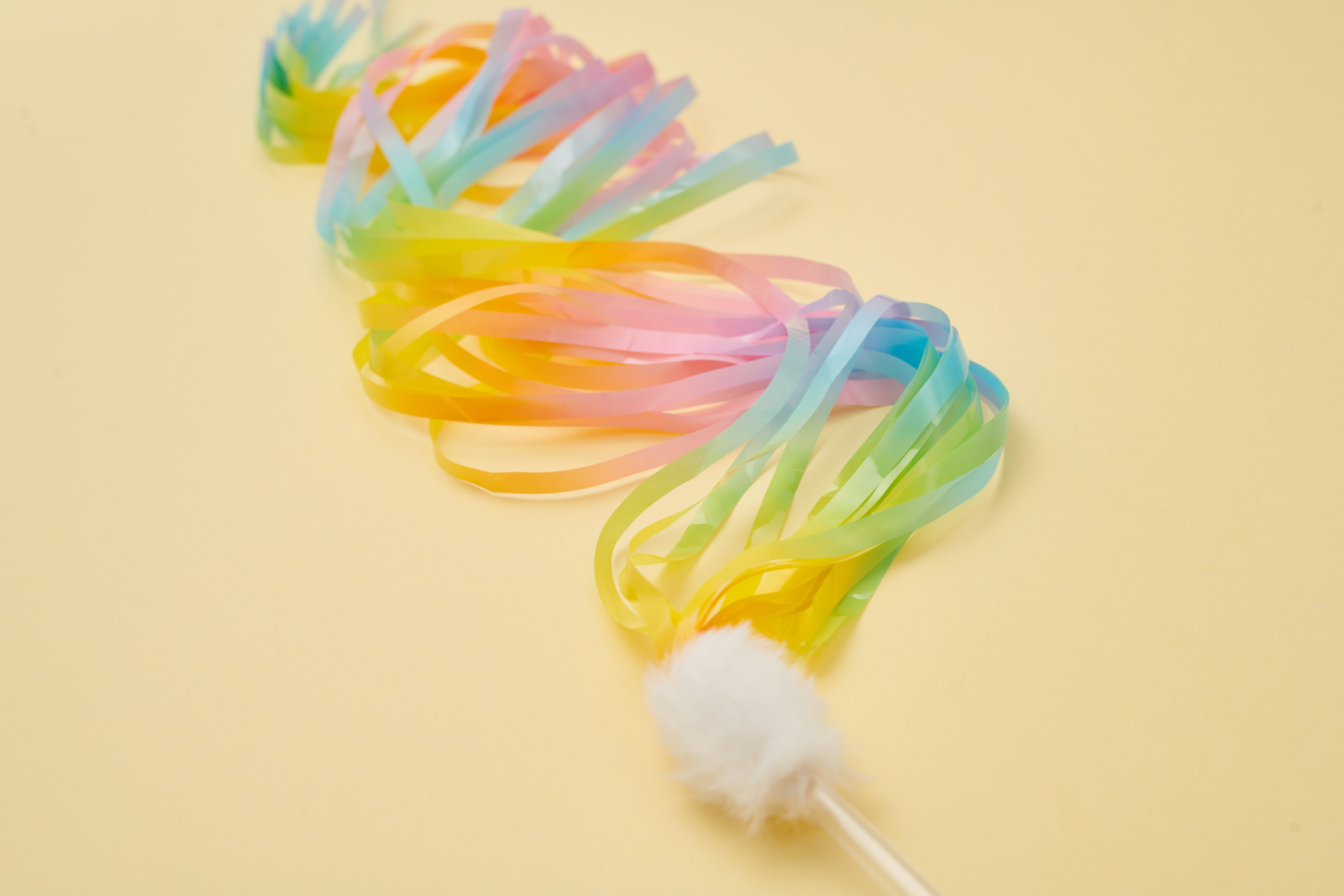 Zooahpet 彩虹掃把 무지개 빗자루 1米逗貓棒