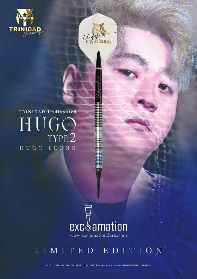 TRiNiDAD Undisputed x EXCLAMATION DARTS HUGO Type 2 Limited