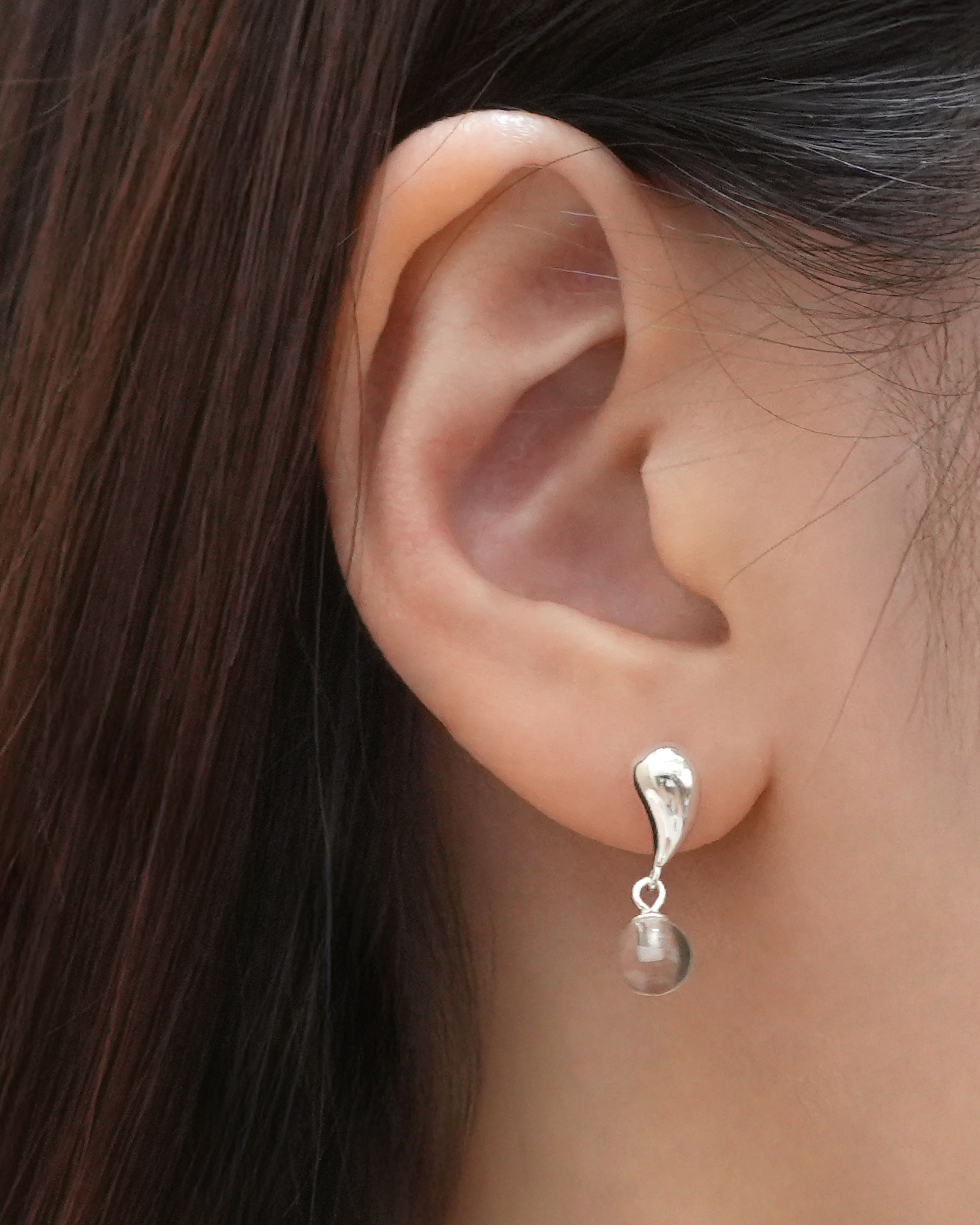 Chic Drop Ball Earrings