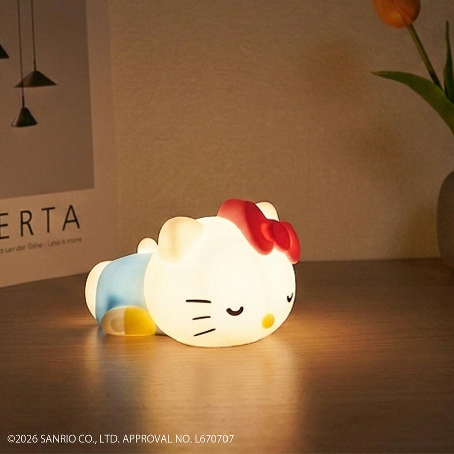 🔥🔥【日本直送《SANRIO》YumeLumi 柔光矽膠床頭夜燈】