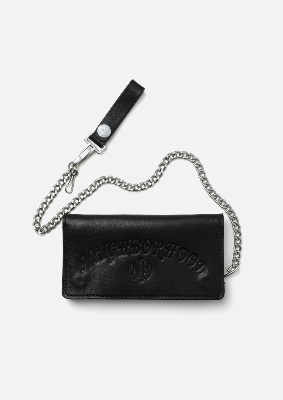 NEIGHBORHOOD LEATHER TRUCKER WALLET