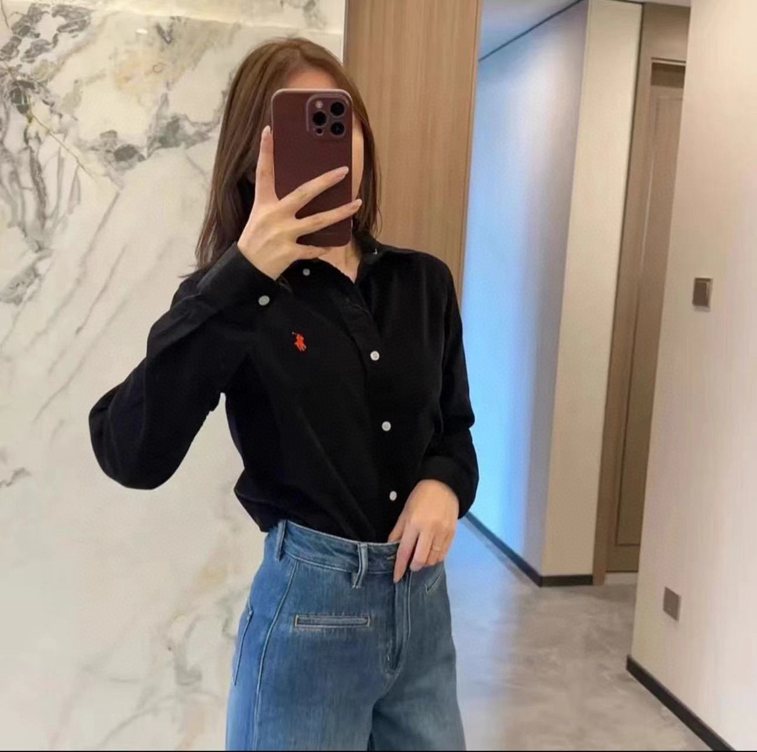 預訂 Polo Ralph Lauren燈芯絨小標刺繡恤衫 