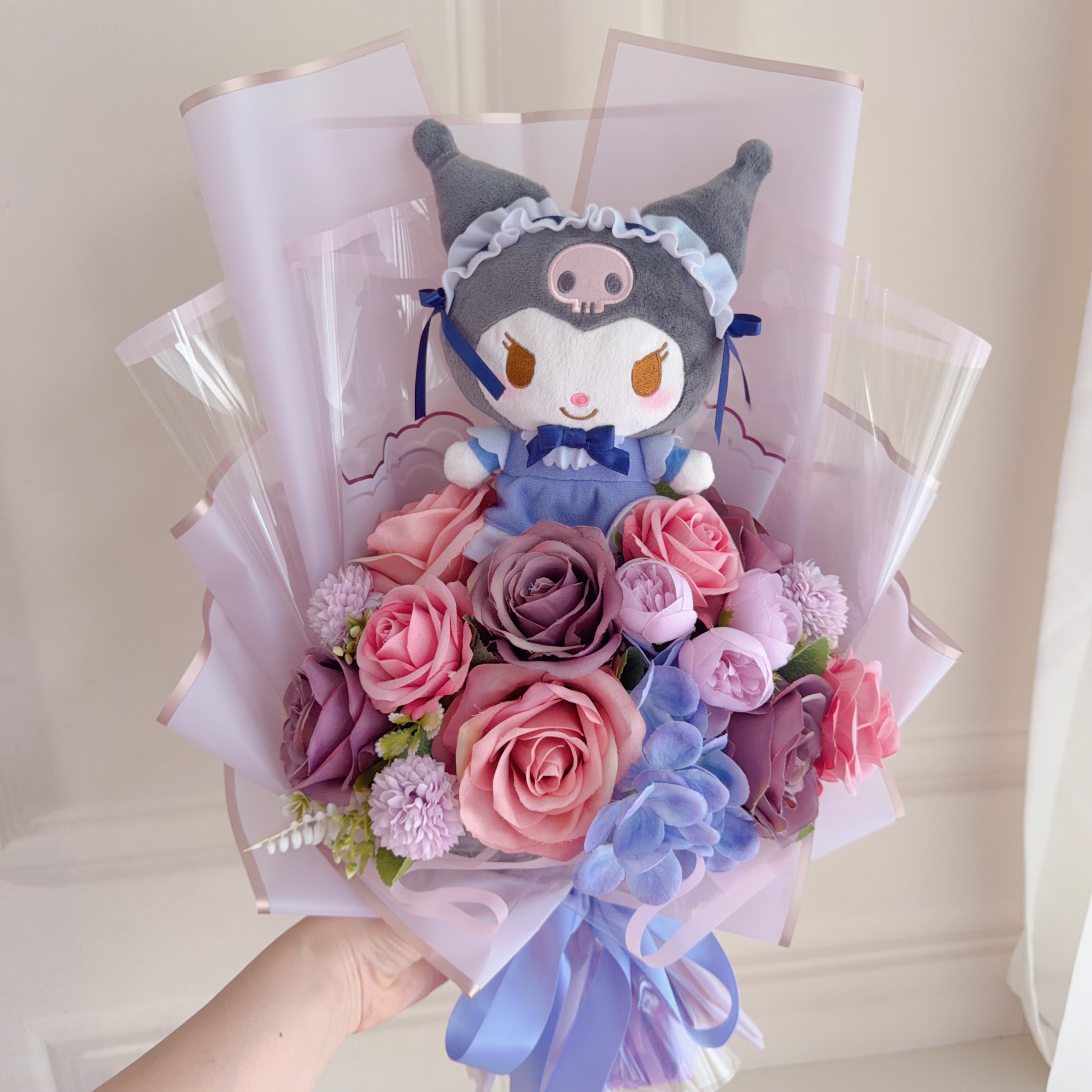 (現貨)Kuromi公仔花