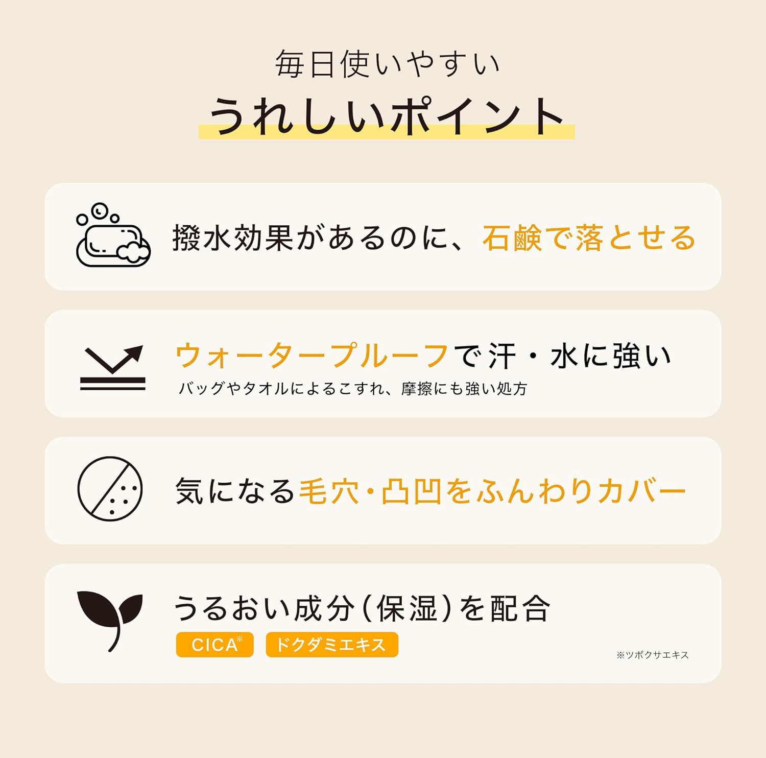 日本製 by365 保濕粉感防曬霜 Powdery UV Cream SPF50+  PA++++ 60g (無香料)