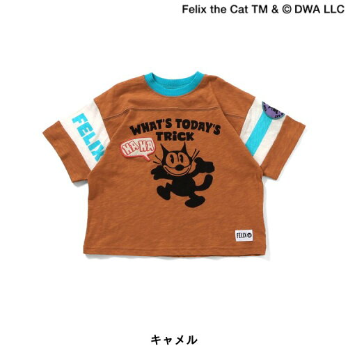 🆕【⭐訂購⭐】日本直送 🇯🇵🌀#FelixtheCat 徽章刺繡 鬆身tee［3款選］🌀 [ELBA-0117][260315]