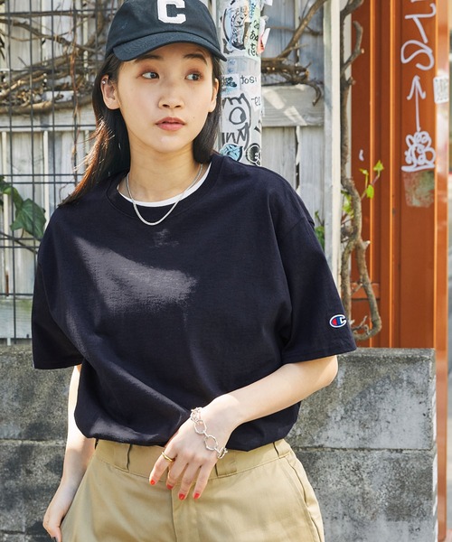 日本直送 Champion Authentic T-SHIRTS/冠軍 棉質 T恤純色T 上衣 限時特價中