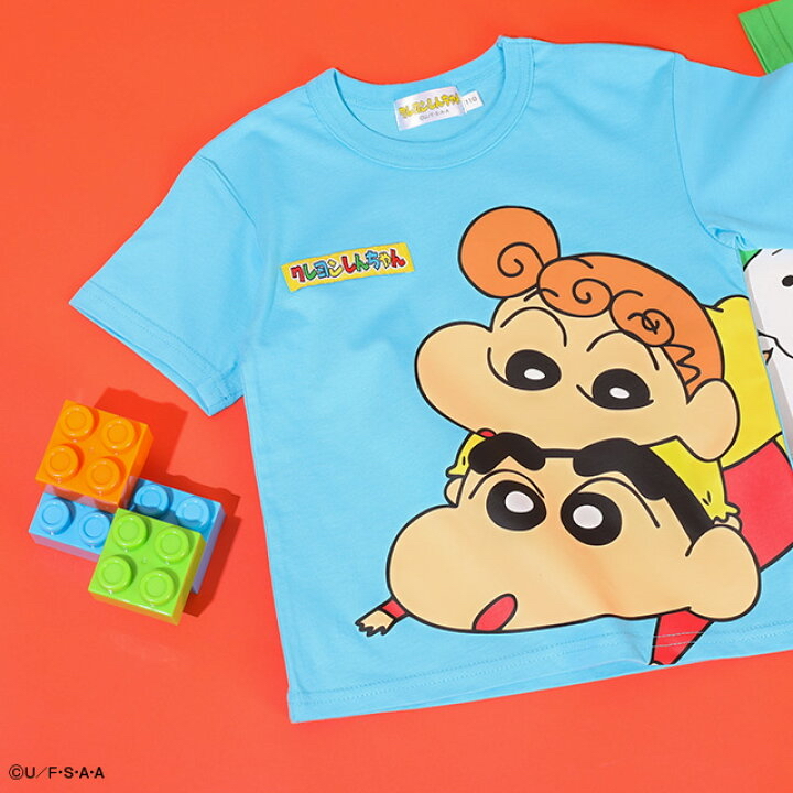 🇯🇵預訂 日本直送🇯🇵Babydoll x蠟筆小新系列兩色人物大印花短袖T恤