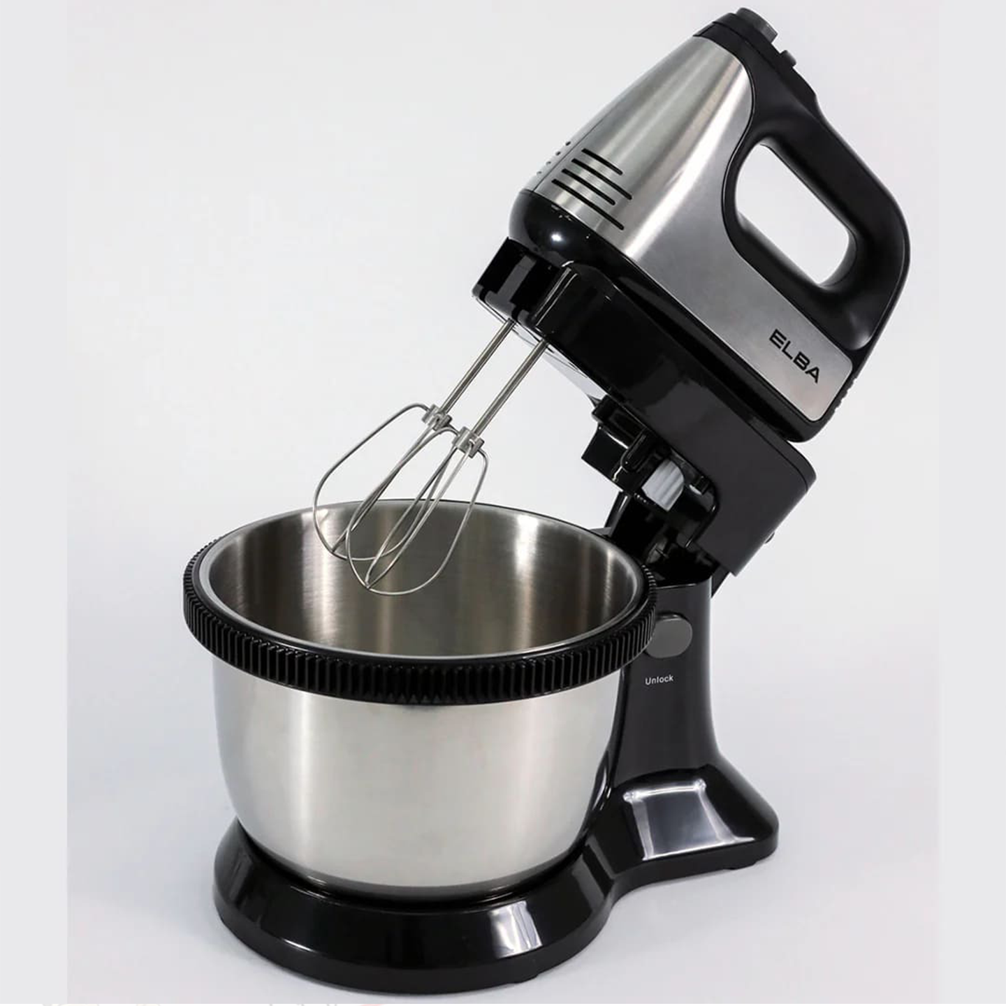 Elba 3.4L Stainless Steel Bowl Stand Mixer ESMB-M3436(SS)