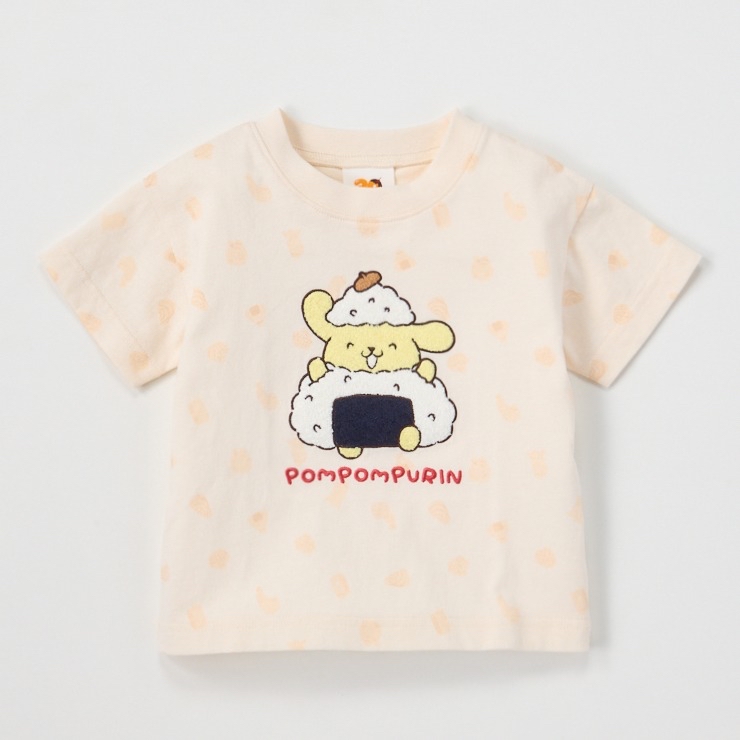 🇯🇵限量預訂 日本直送🇯🇵布甸狗毛毛飯團刺繡貼花短袖T恤