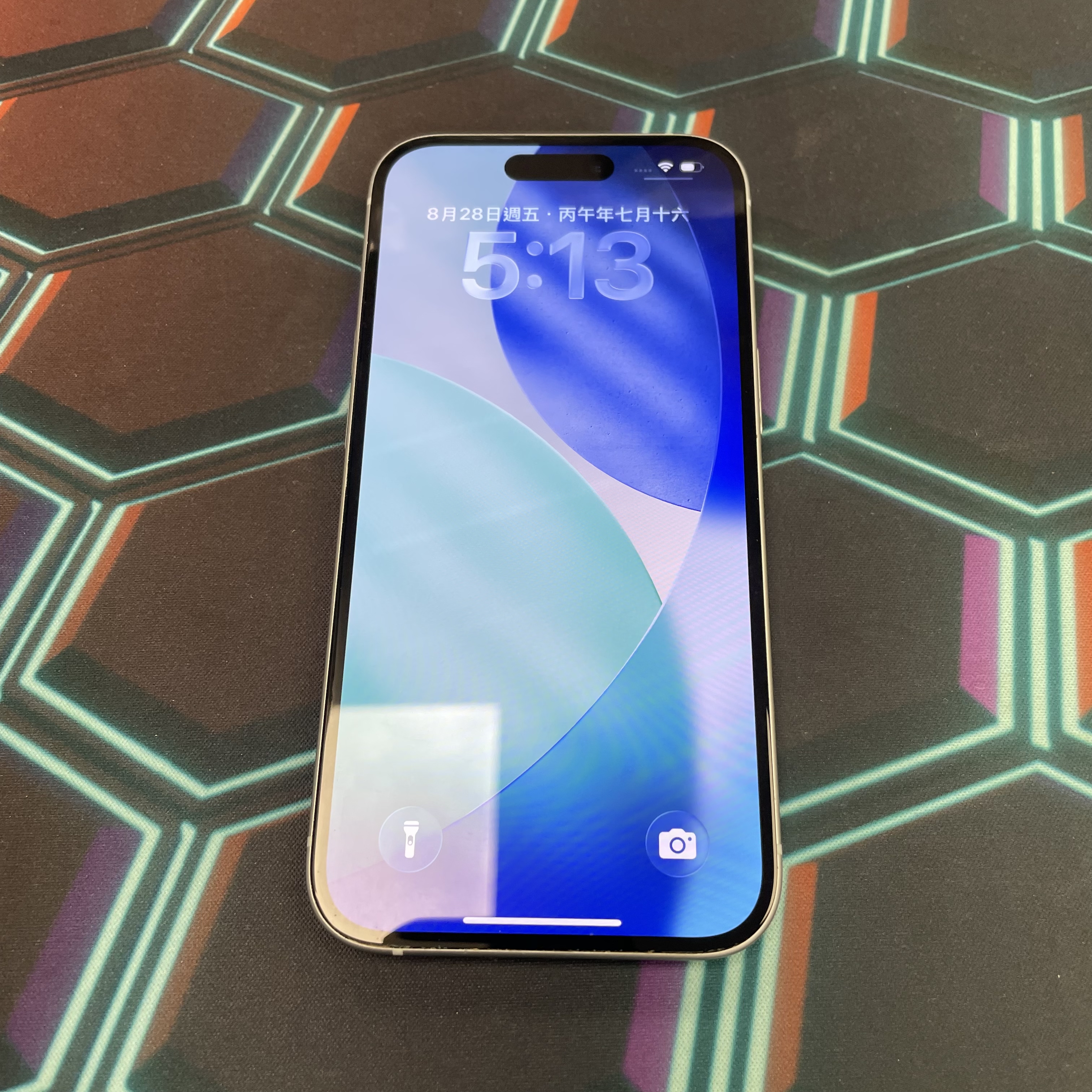 *7694 15 完美機 512GB 電100 藍色 blue