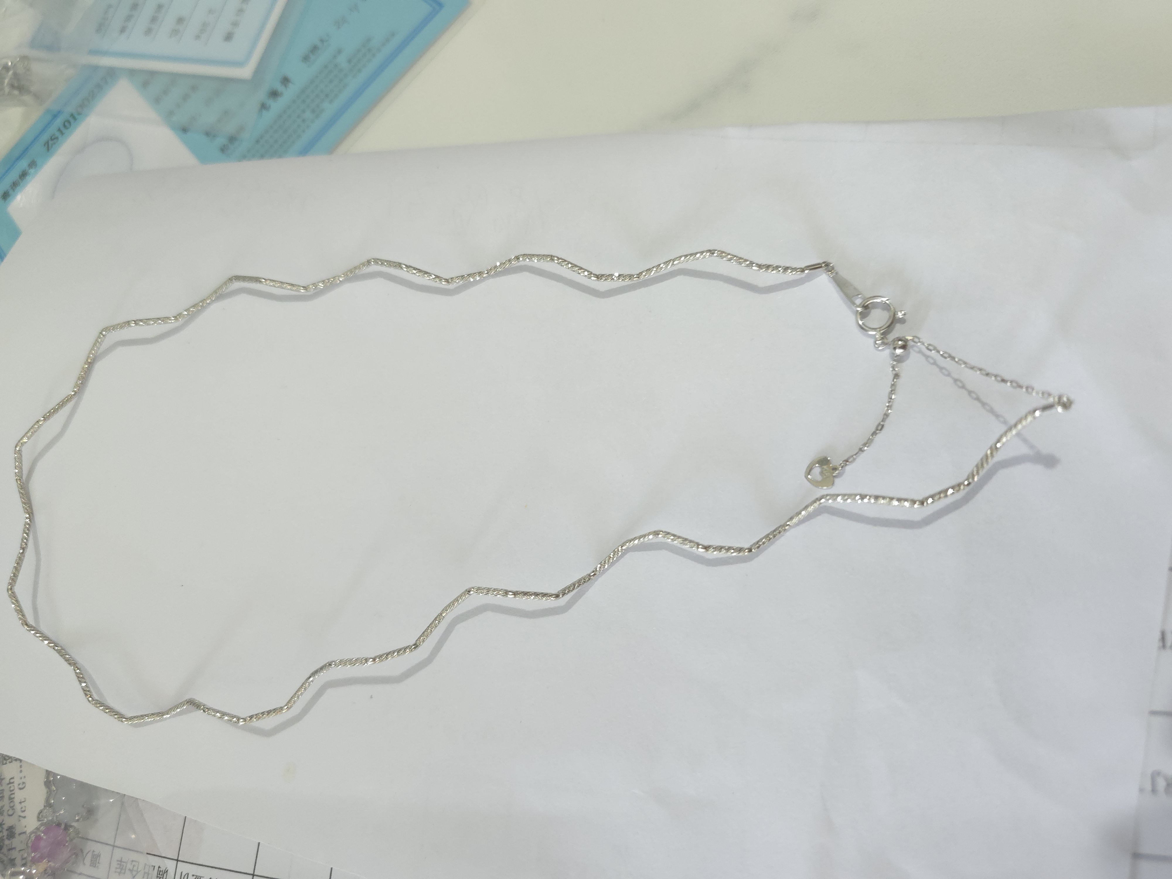 18K素金項圈 G3.32