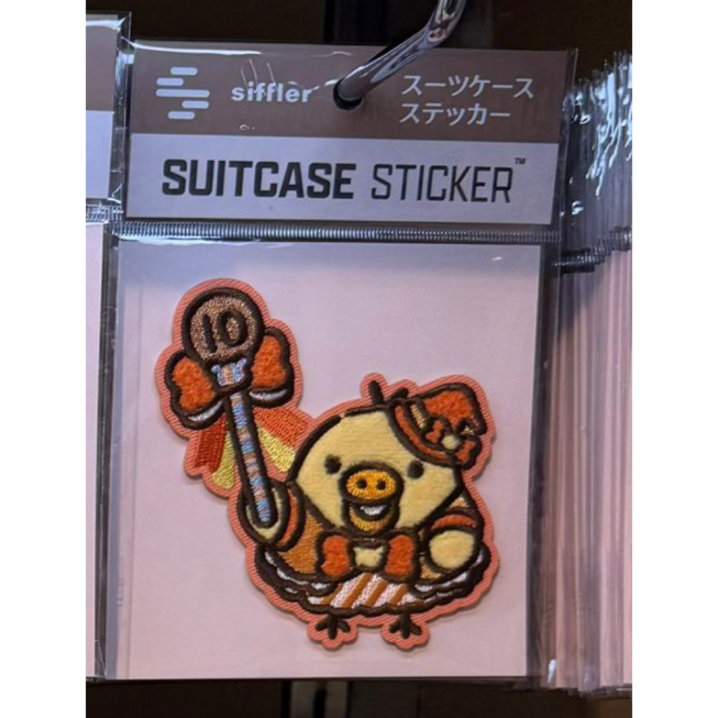 鬆弛熊銀座pop up店 行李箱貼紙(全5款)