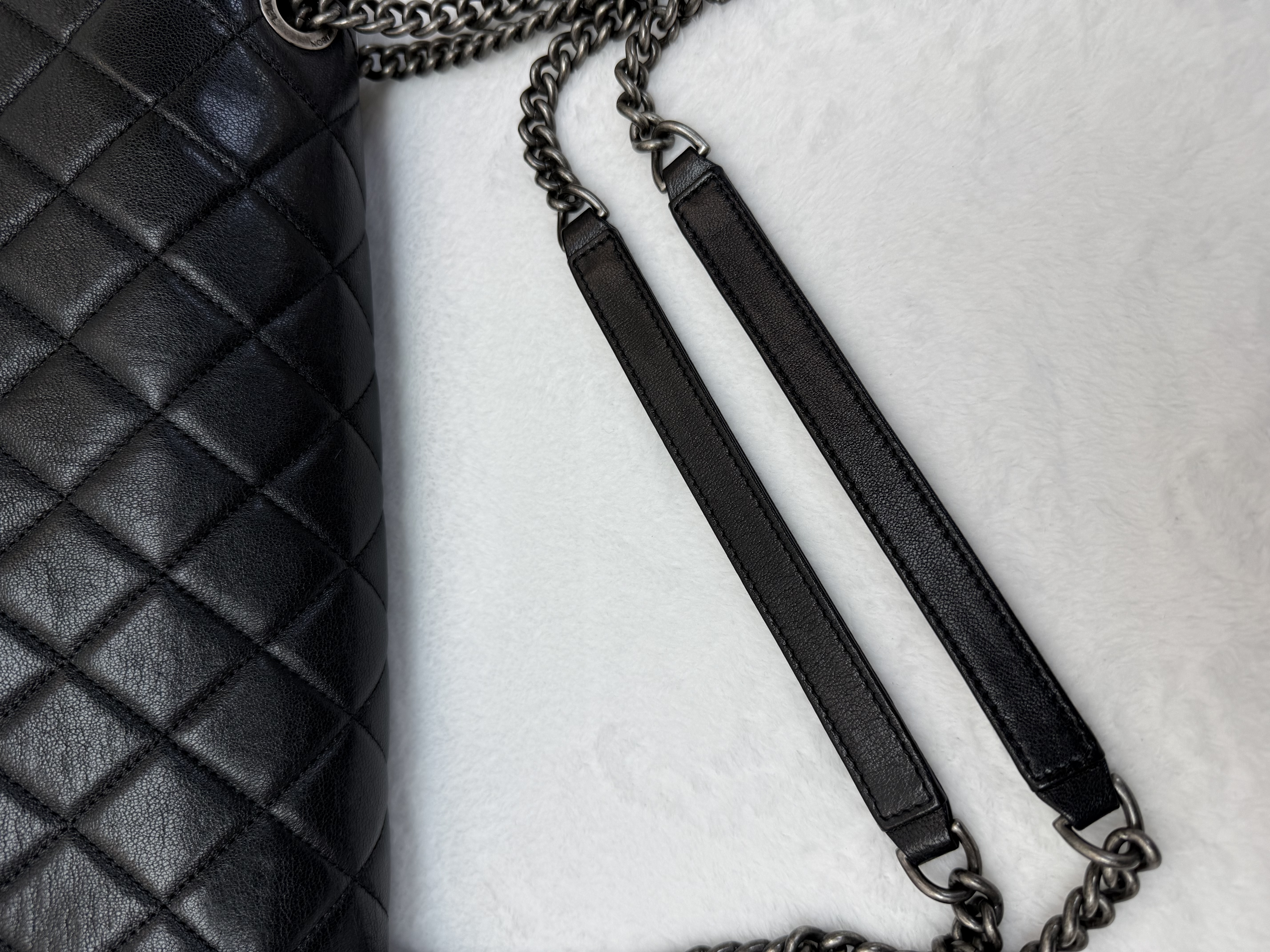 🖤保值經典中古款 Chanel CF系列 zipped shoping bag