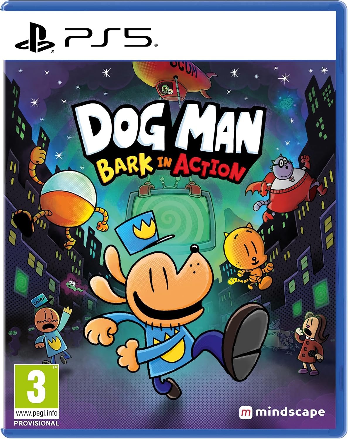 【預售 27/ 10】PS5 超狗神探：不狗能的任務 Dog Man: Bark in Action  中/英/日文  (  英文封面 ) DOG9931