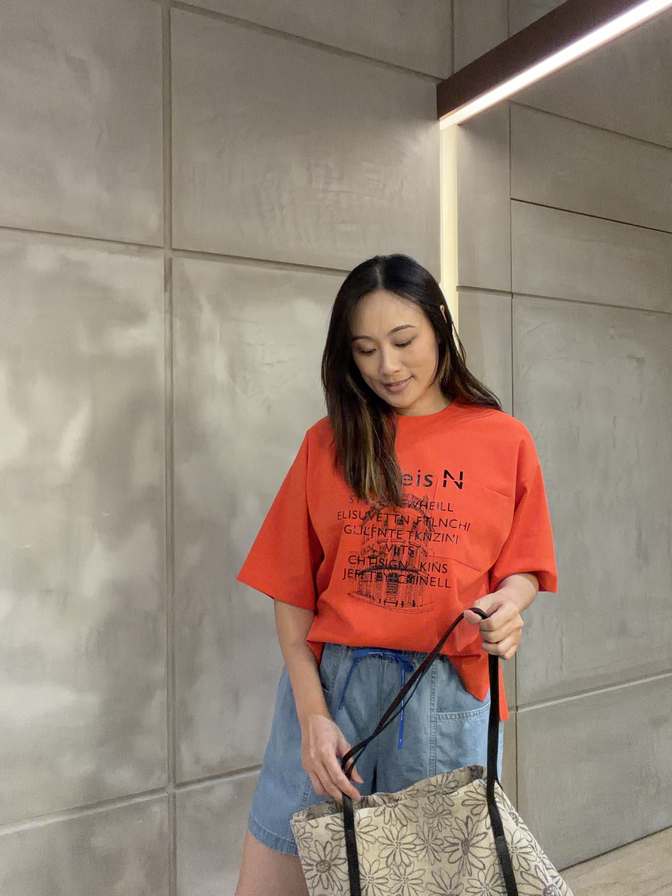 Colourful tee