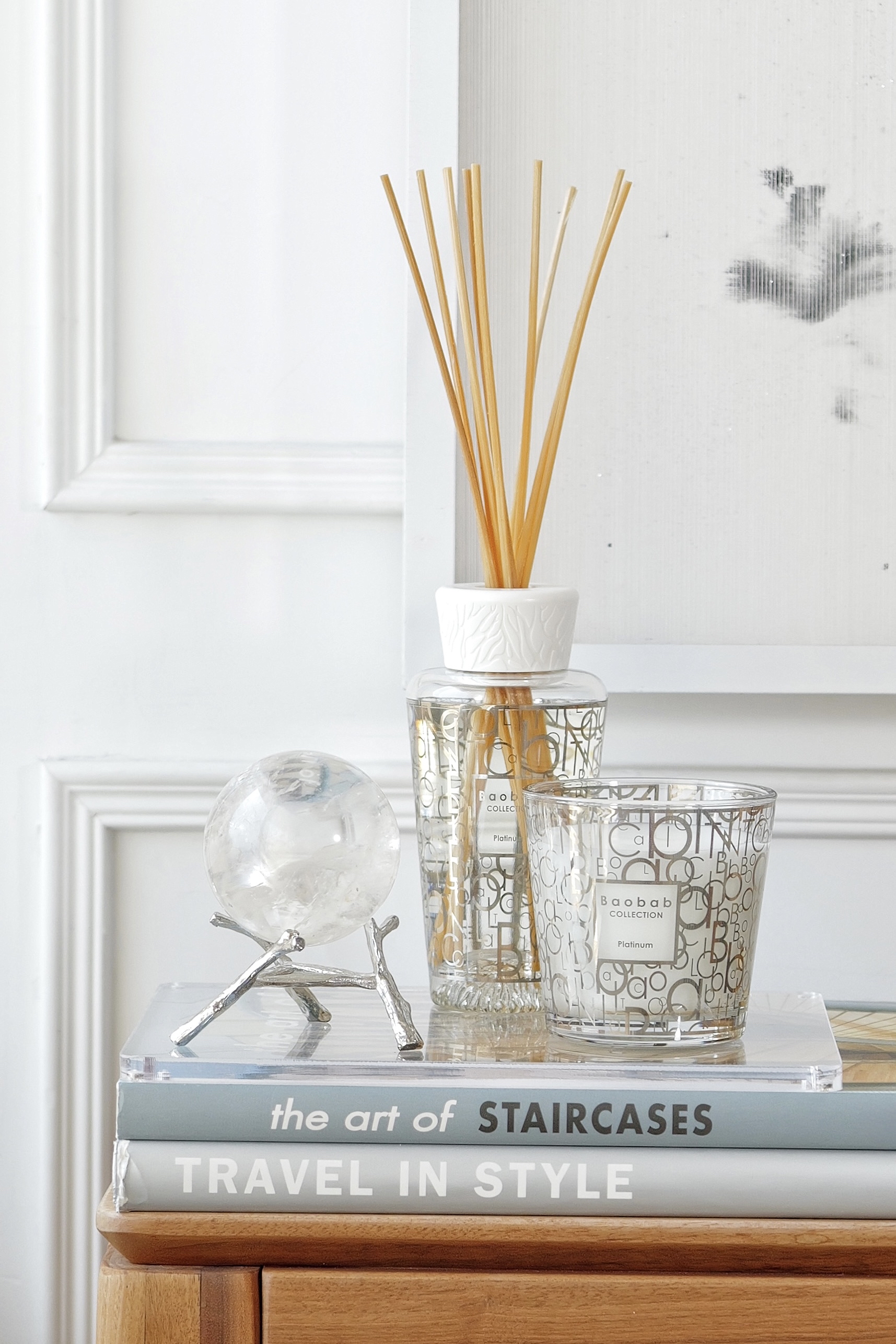 ༒6.95cm白水晶球༒ CQ.6AC5AGA88-RA10*1A8