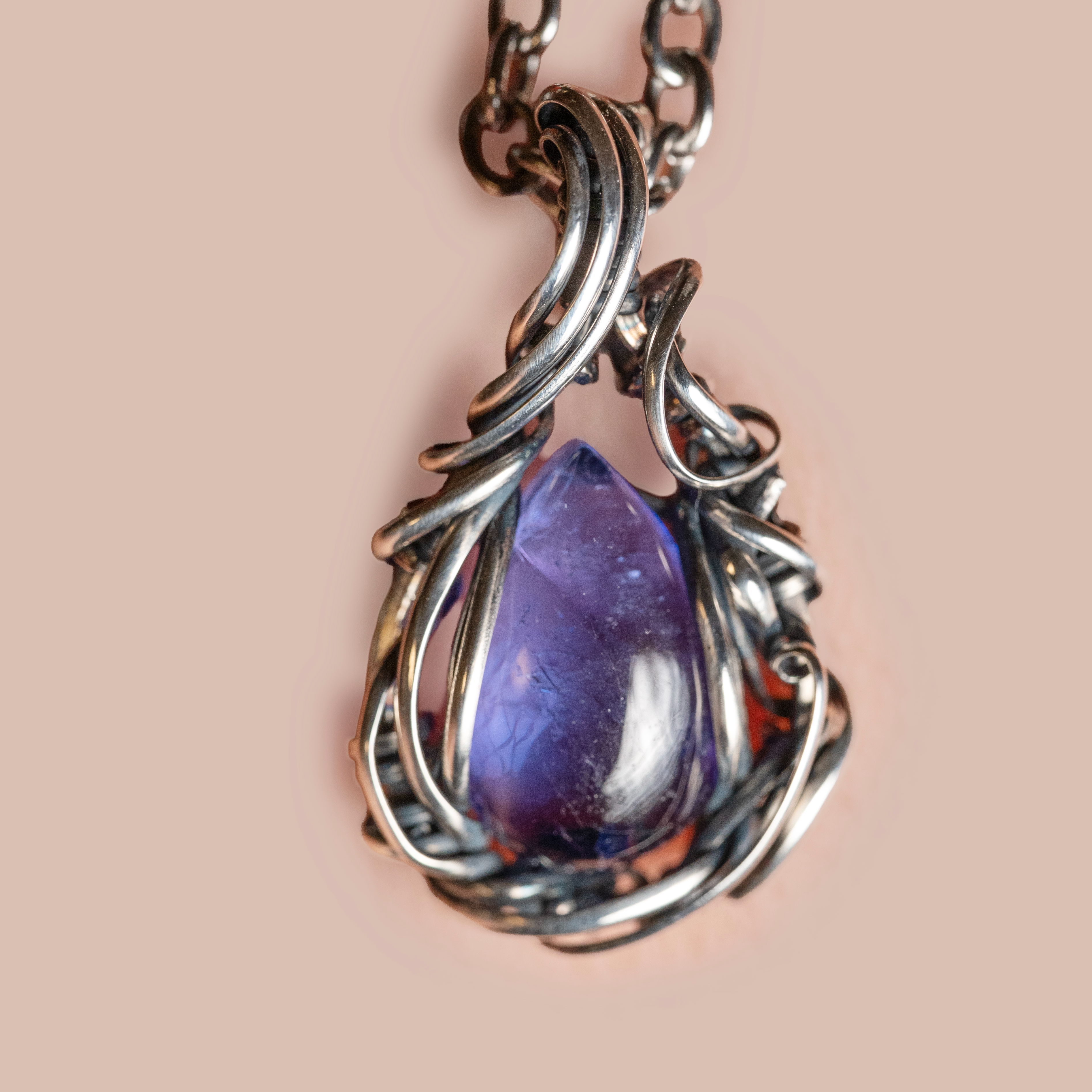 WAS 坦桑石頸鏈 - Tanzanite Pendant