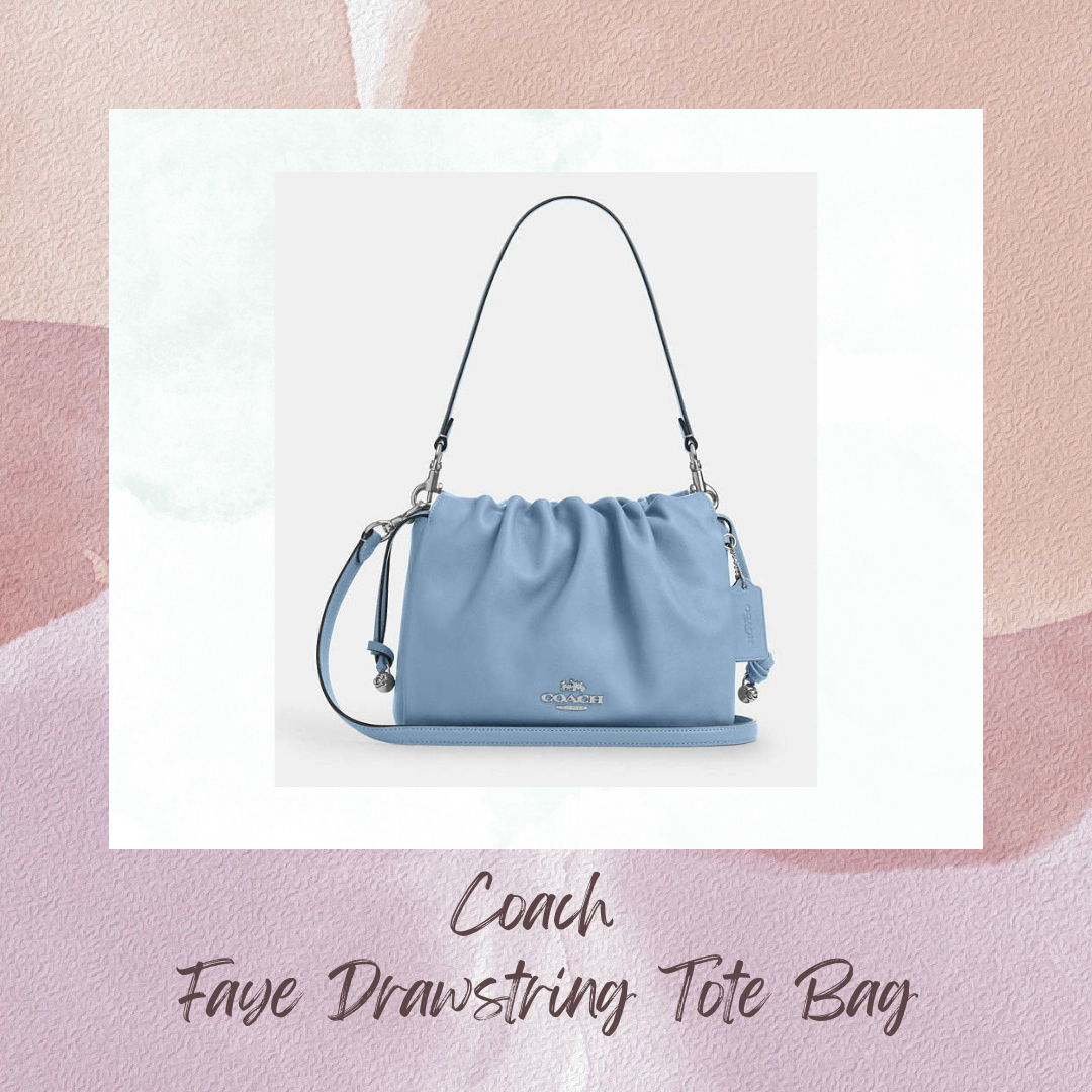 Coach Faye Drawstring Tote Bag (CT763)