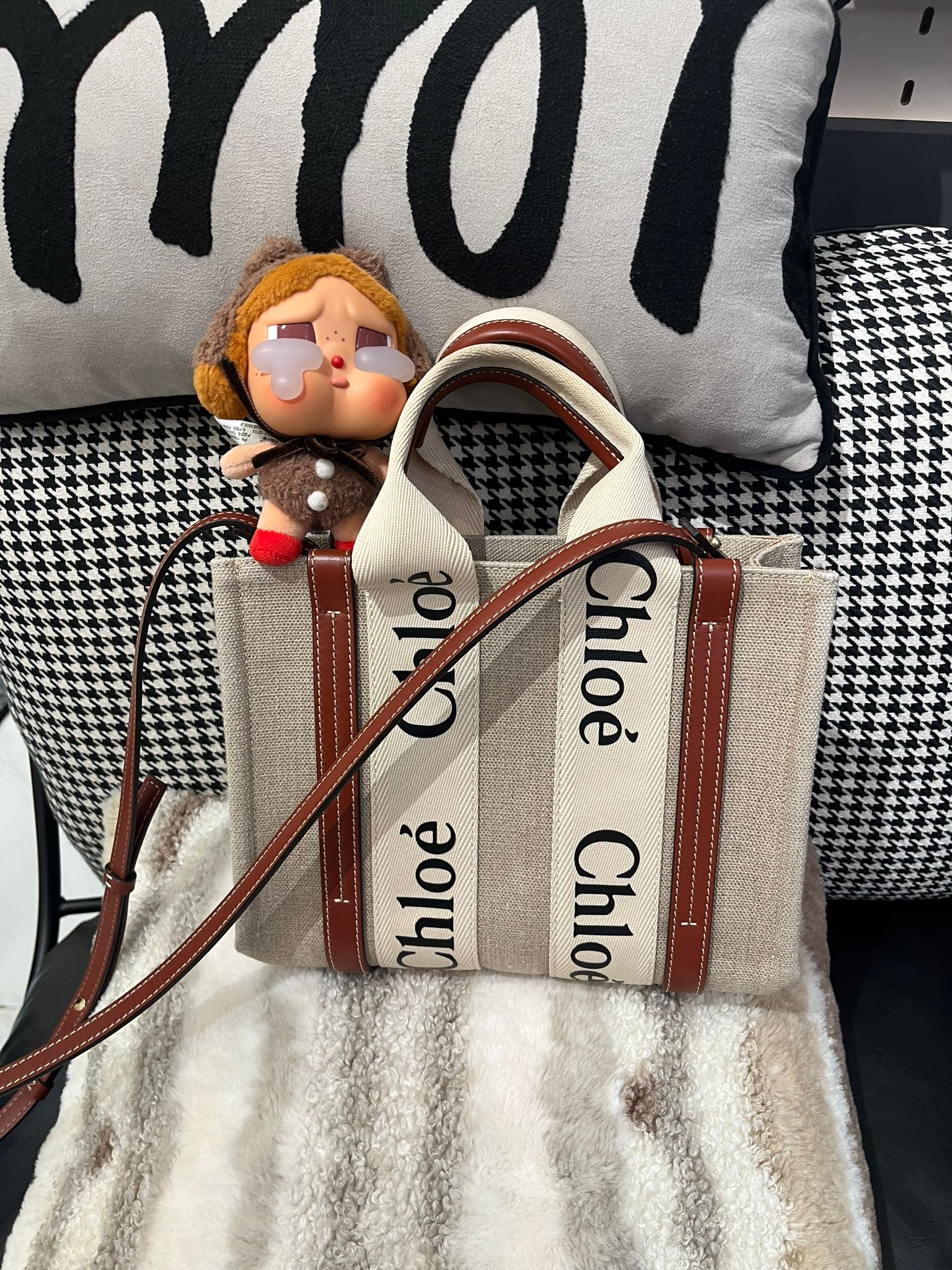 Chloe woody small shoulder bag 2way 100%Authentic,95%new✅dust bag 