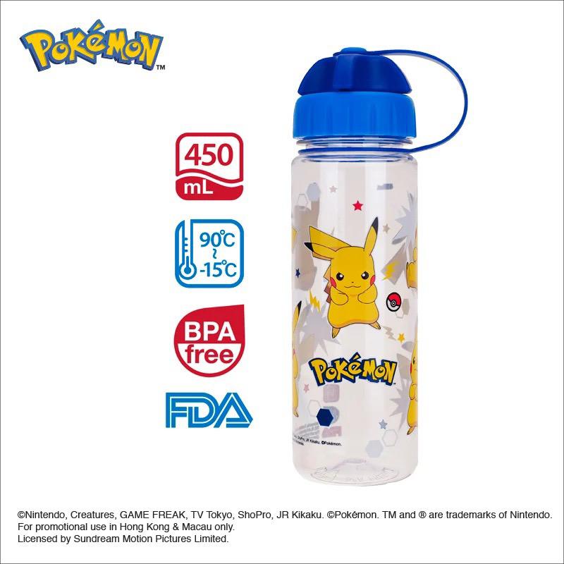 Pokemon 450ml BPA Free 膠水樽 (2開口設計)(PKM-5961-3)