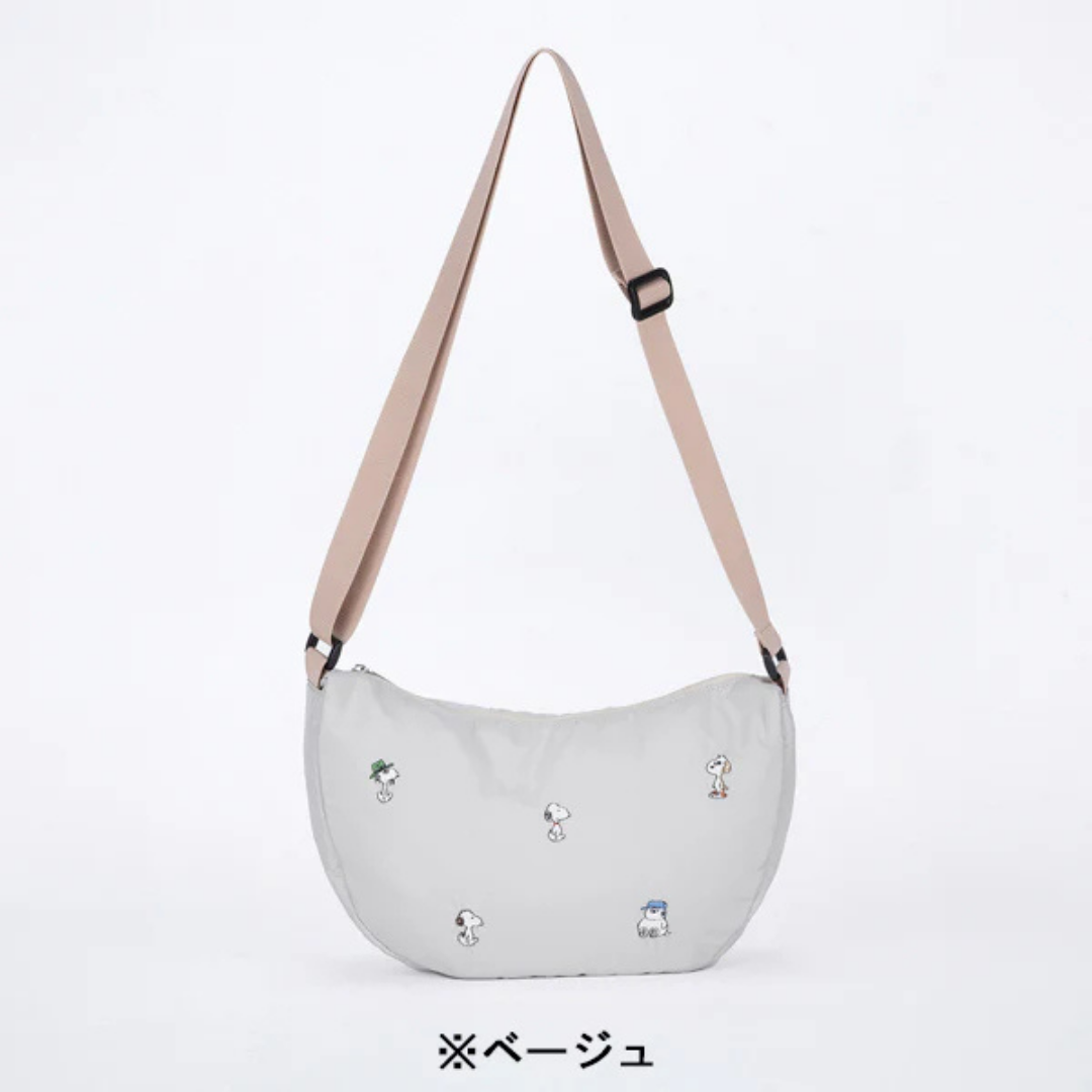 代購【 2026新商品 日本 直送 SNOOPY 輕量可摺疊 斜孭袋｜SNOOPY Packable Shoulder Bag 】