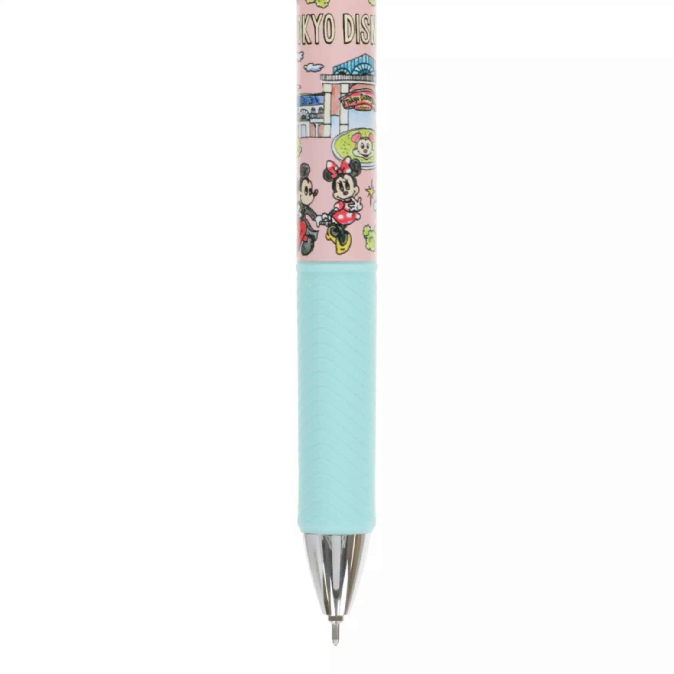 現貨｜【日本 Disney Store 限定】一套6枝 Mickey & Friends 米奇與朋友 日本製 Pentel EnerGel 0.5mm  黑色 啫喱筆 076198