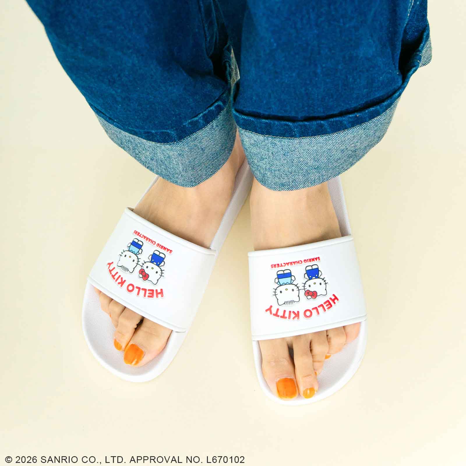 🎌日本直送🎌CoWRAP x Sanrio 彩色系列 拖鞋