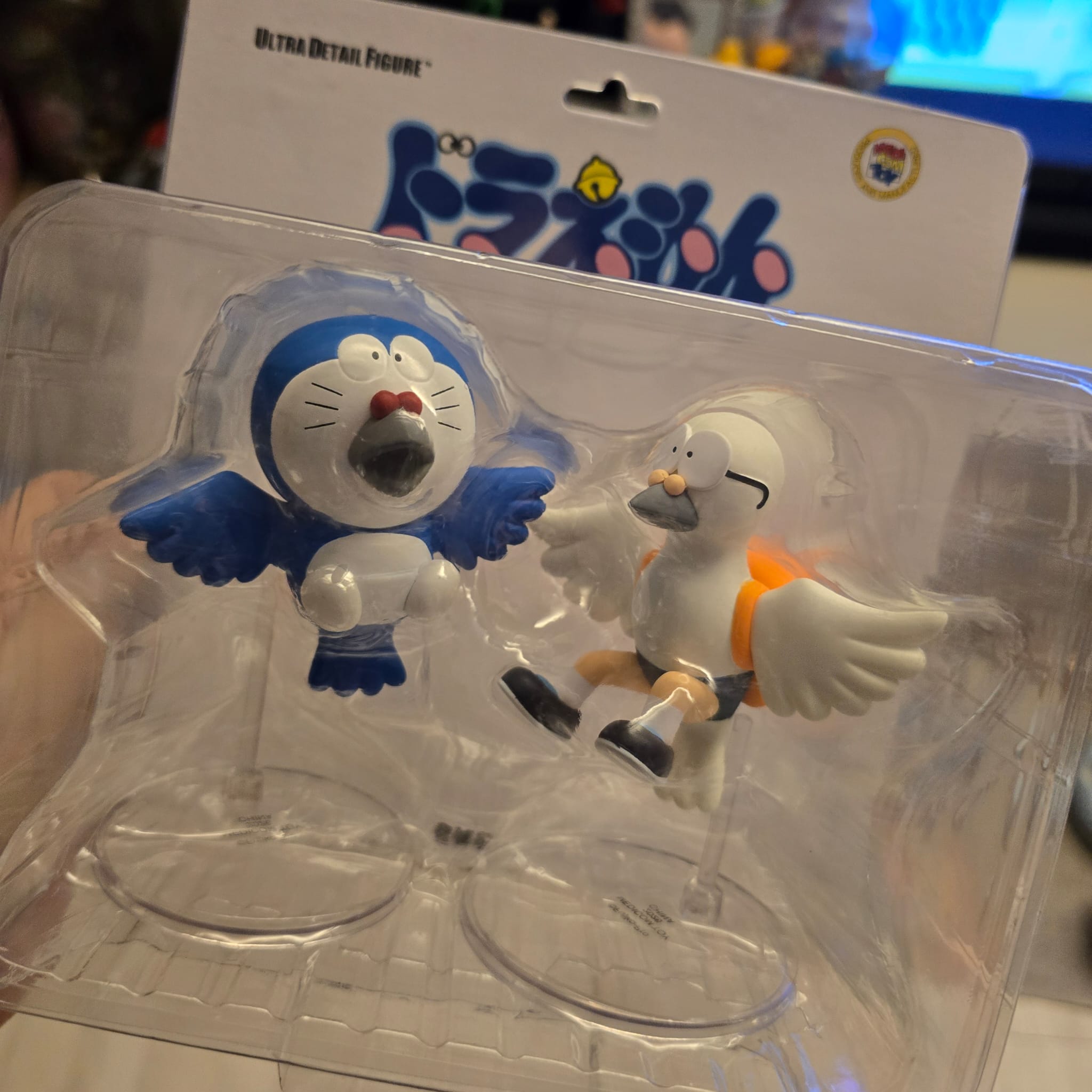 ULTRA DETAIL FIGURE 多啦A夢 大雄 鳥造型收藏公仔組
