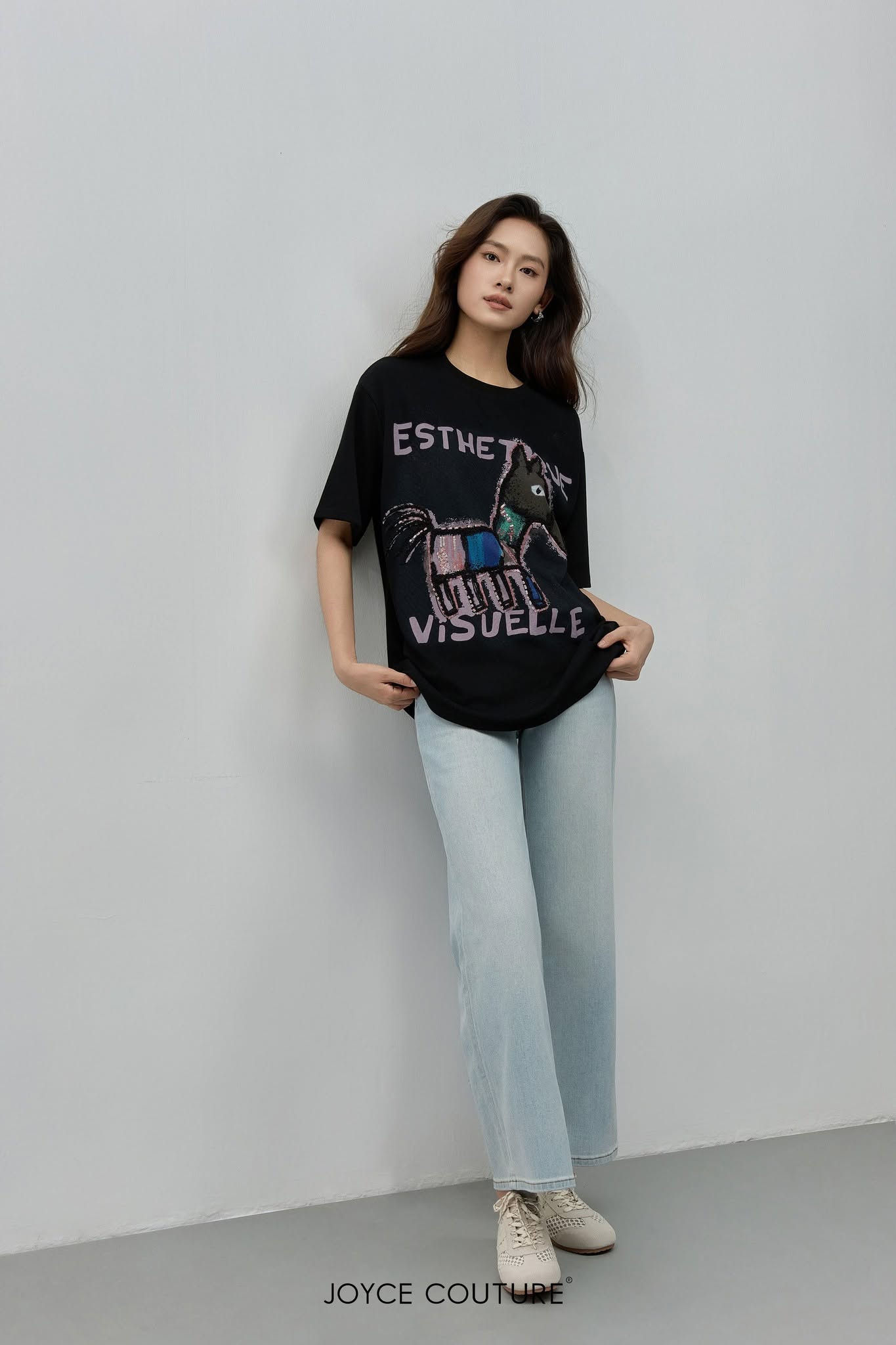 直筒牛仔裤  P0683