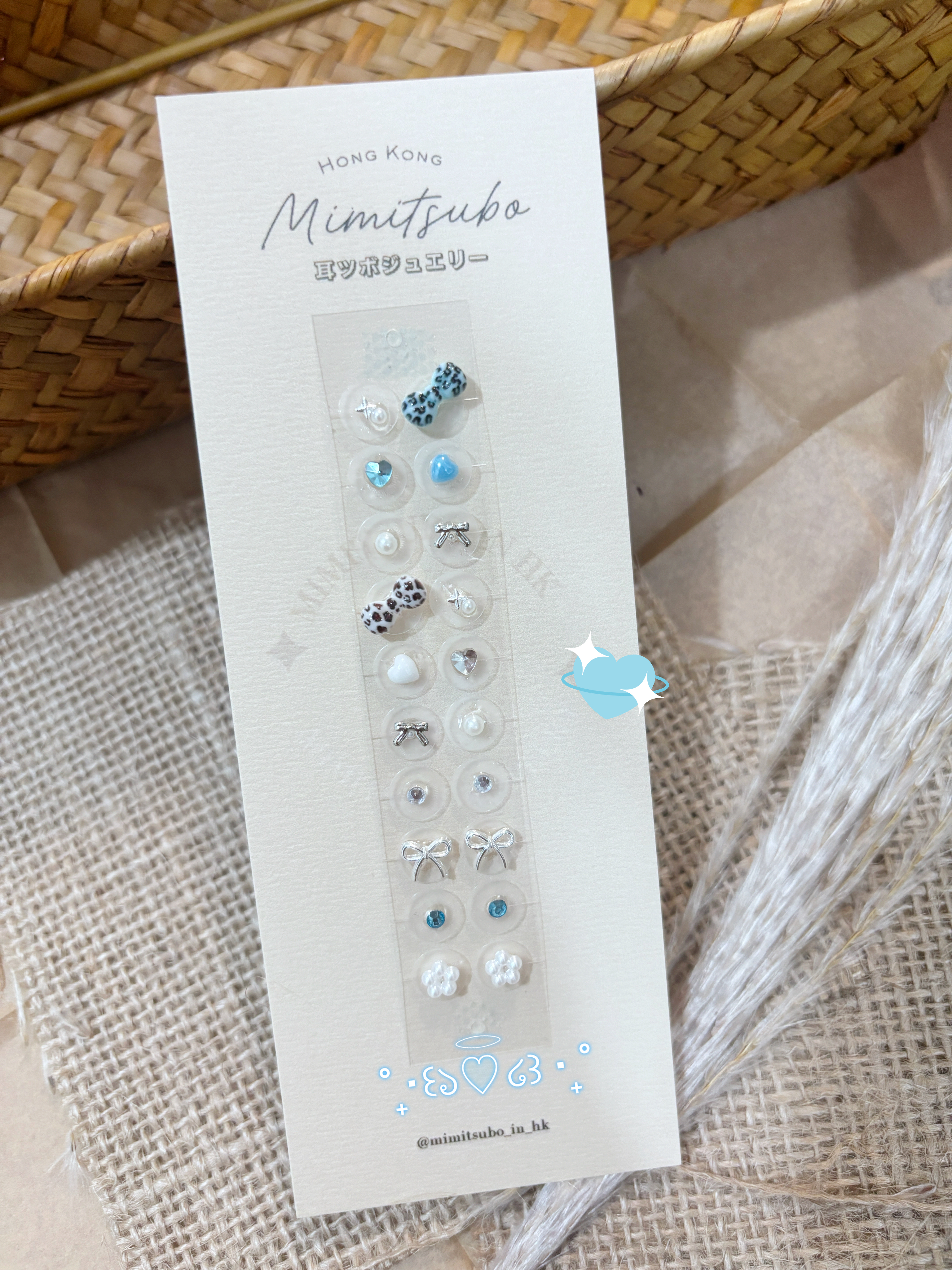 日本超流行耳穴貼飾 づ♡ど 全部款式大集合