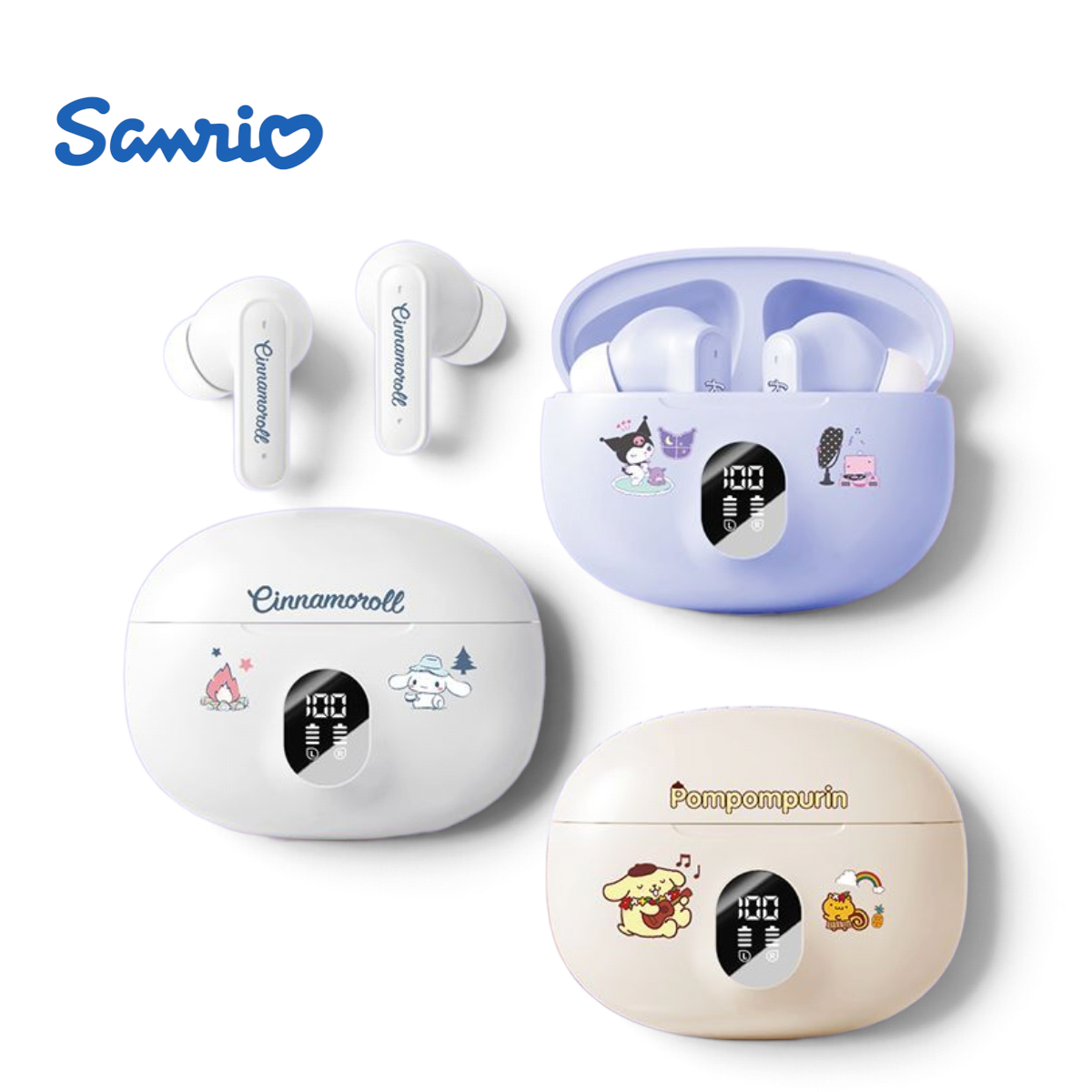 正版 Sanrio Kuromi D56 入耳式藍牙耳機 – 顏值與實力兼備的聽覺享受