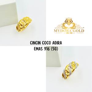 MYDORA Cincin Coco Adira (5G) l EMAS 916/22K