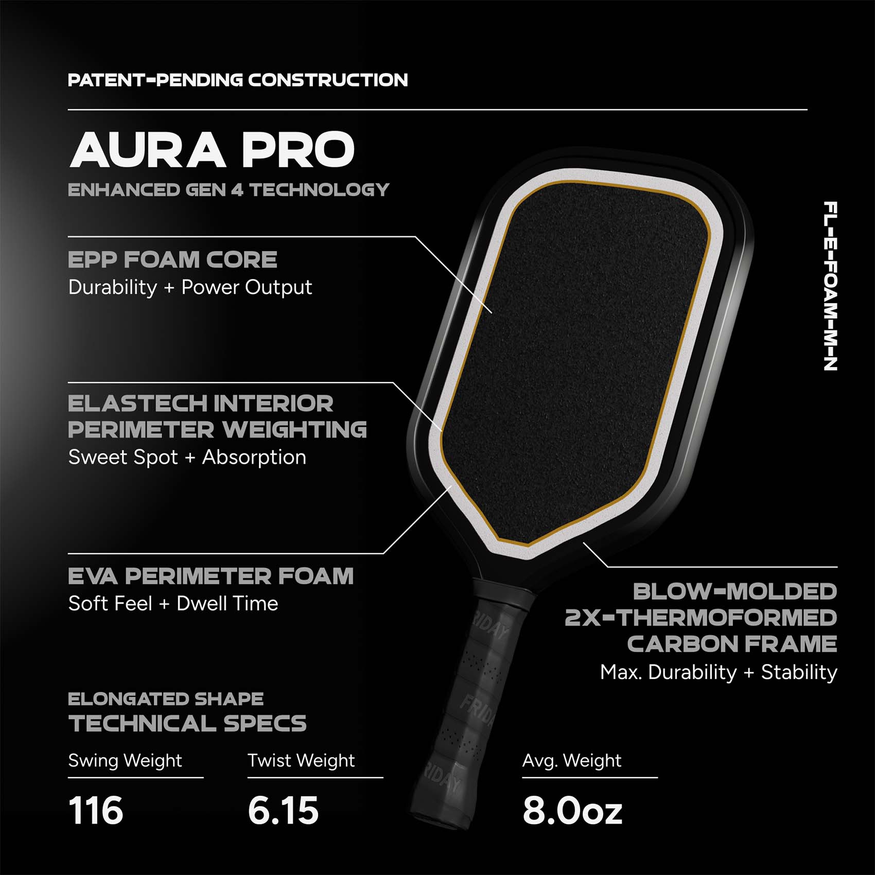 Aura Pro Paddle | Gen 4 (16mm)