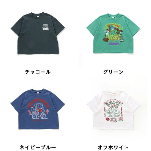 🆕【⭐訂購⭐】🇯🇵日本直送 漫畫風 日式景點印花 短袖T恤［8款選］🌀 [ELBA-0039][260301]