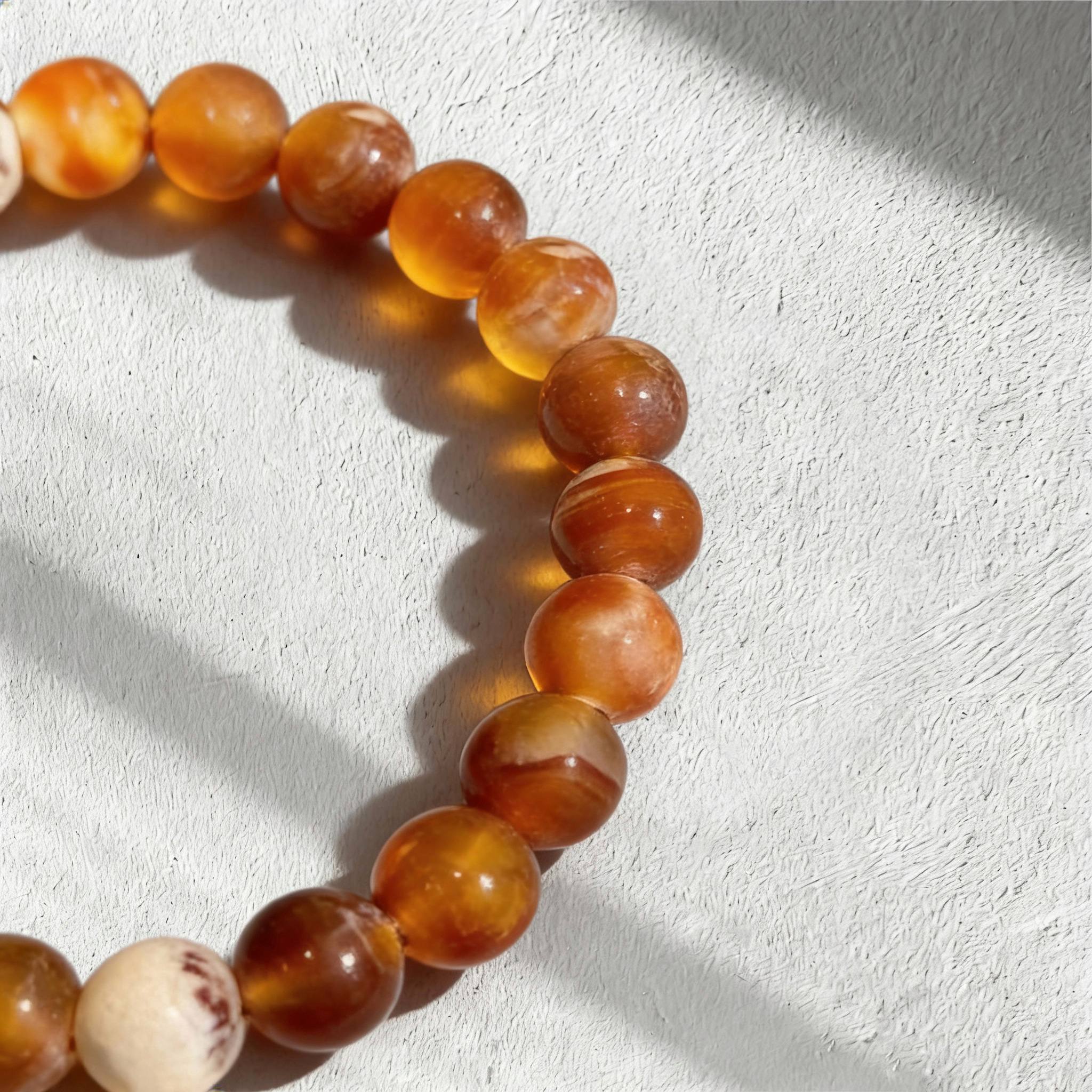 Fire Agate Bracelet 