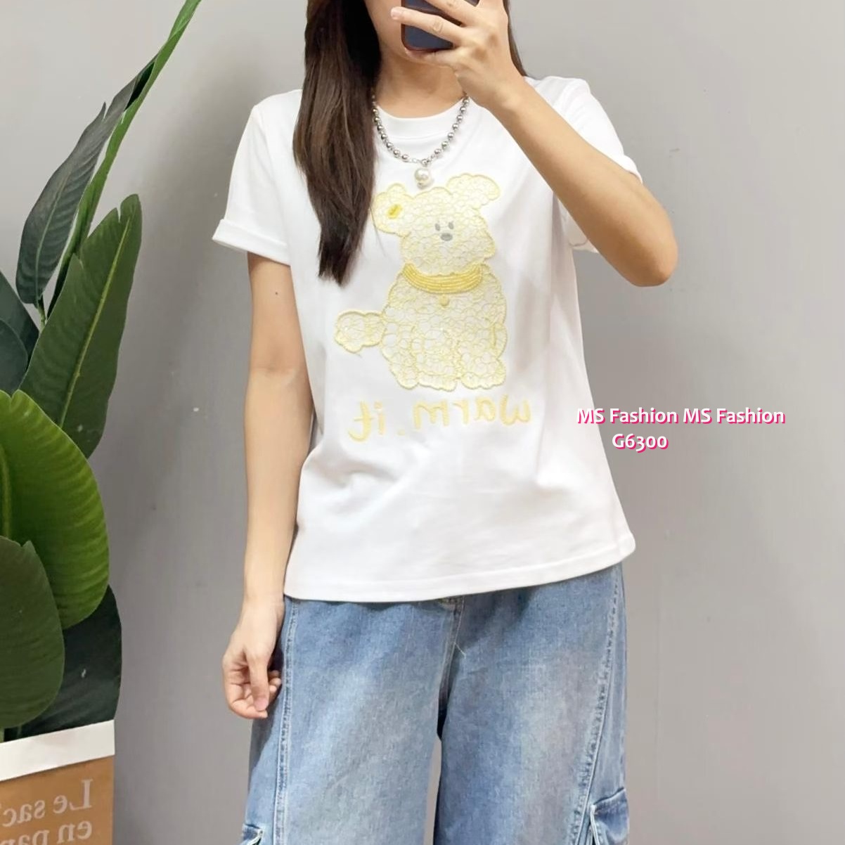 G6300 韓國🇰🇷可愛狗狗tee